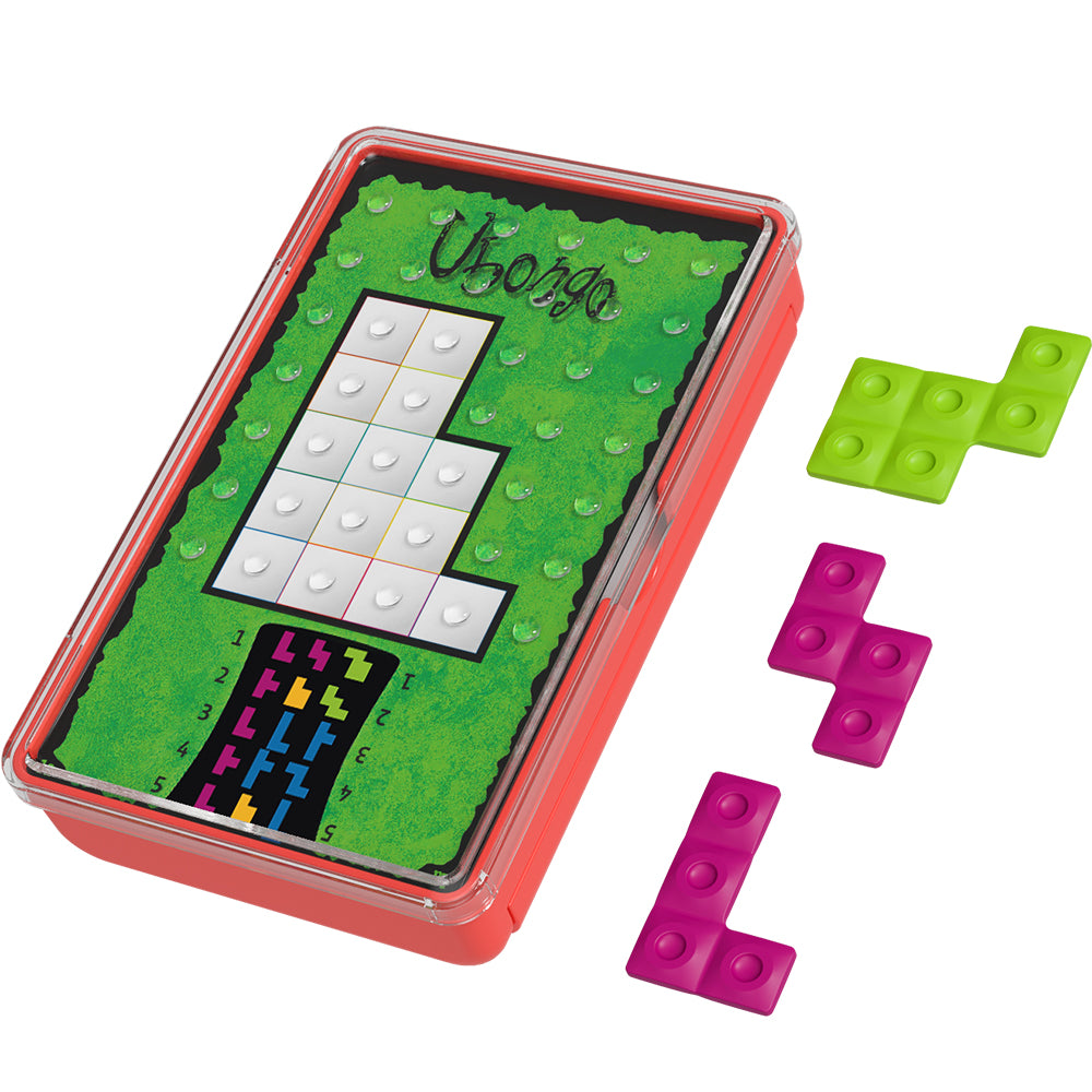 Ubongo: Fast-Paced Family Board Game for Kids & Adults - Perfect for Parties, Travel & Brain Training