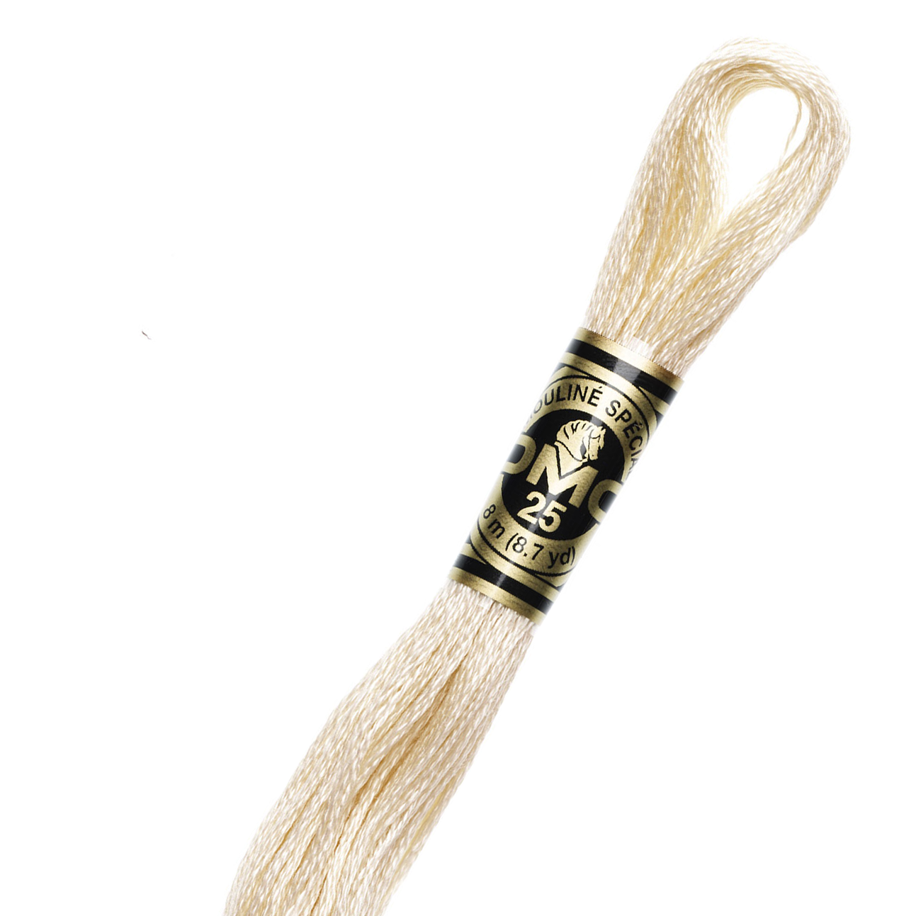 DMC Ecru Cotton Embroidery Floss - 100% Mercerized Cotton Thread for Cross Stitch, Needlework & Hand Embroidery - Perfect for DIY Crafts, Scrapbooking & Home Decor Projects