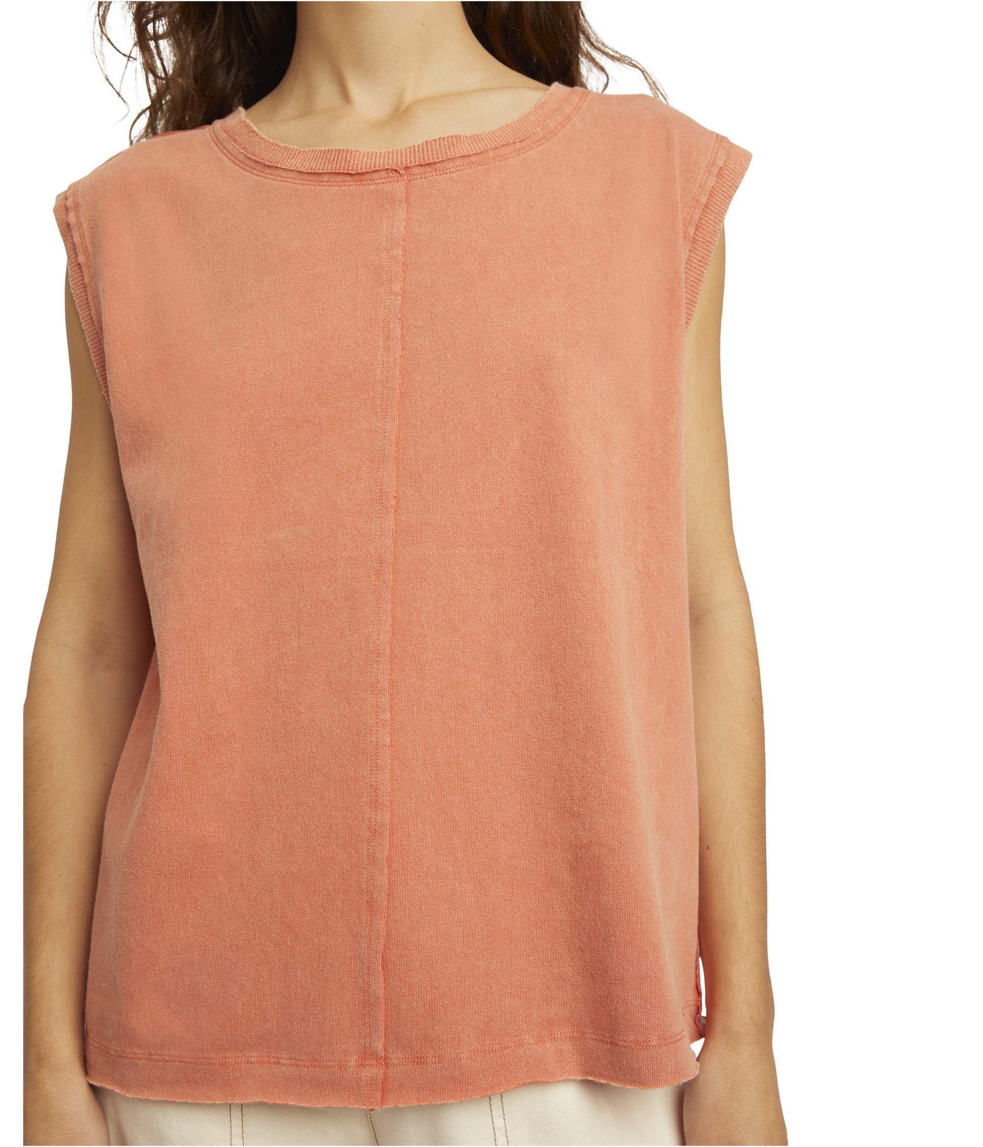 Free People Kasee Muscle Tank Top - Women's Casual Sleeveless Shirt for Summer, Yoga, and Beach Wear