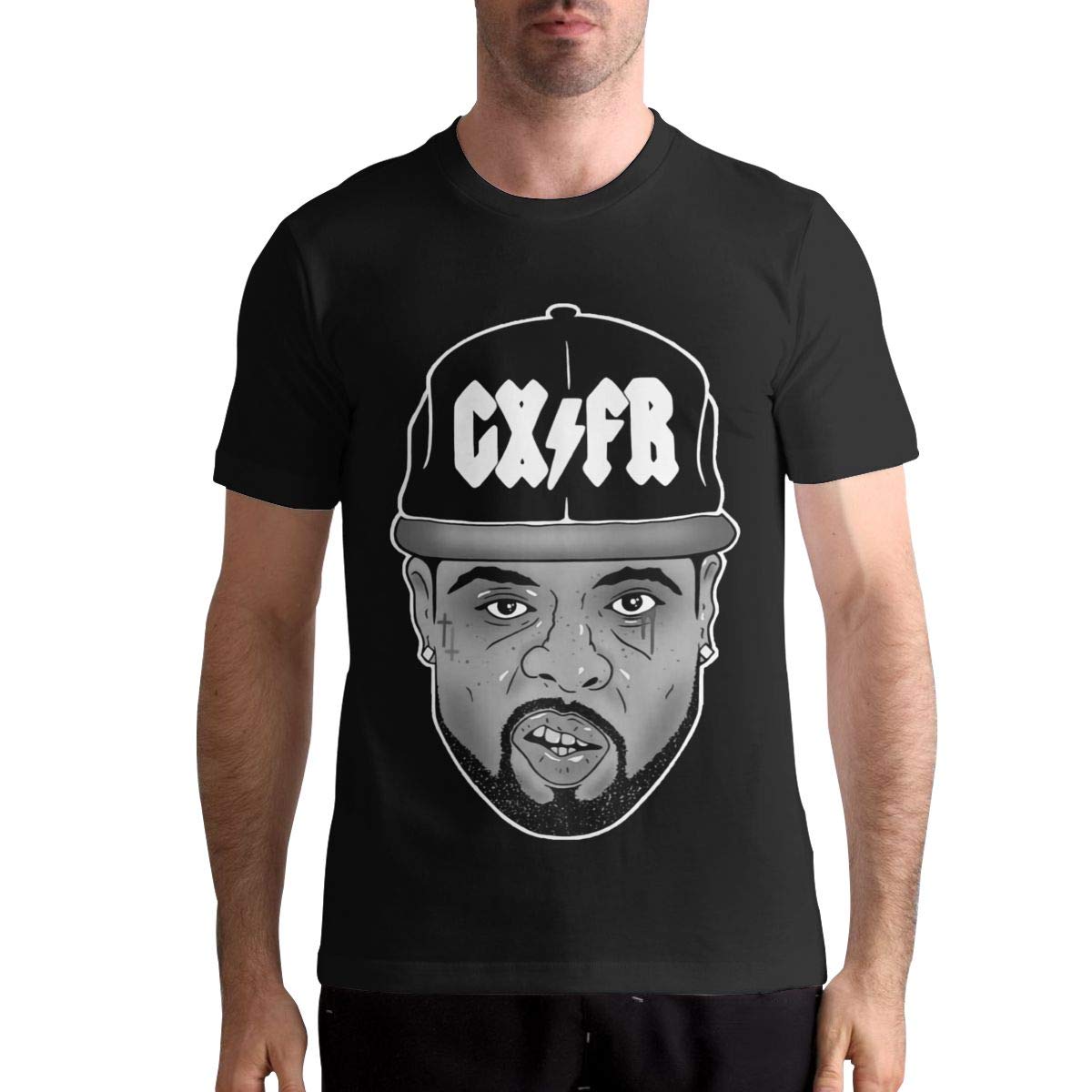 Peter E Nash Westside Gunn Graphic T-Shirt for Men | Lightweight Short Sleeve Cotton Tee | Streetwear, Hip Hop Fashion & Casual Wear