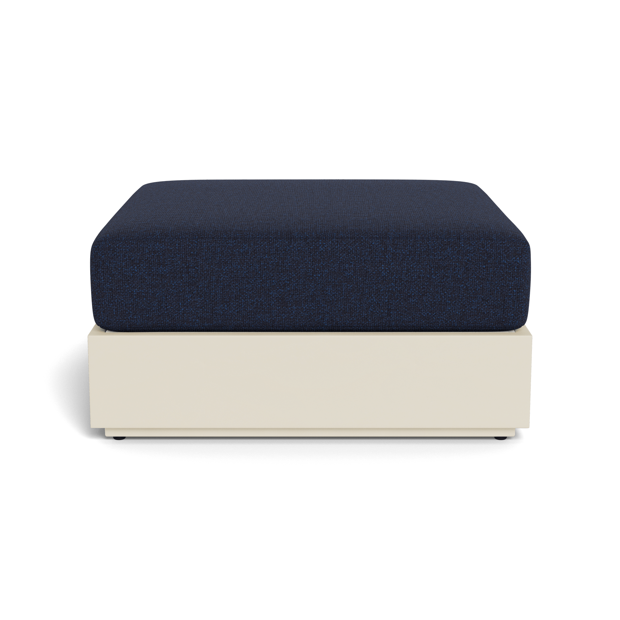 Hayman Aluminum Ottoman - Lightweight & Durable Outdoor Storage Bench for Patio, Garden, Poolside - Perfect for Extra Seating & Organizing Cushions, Towels, and Outdoor Accessories