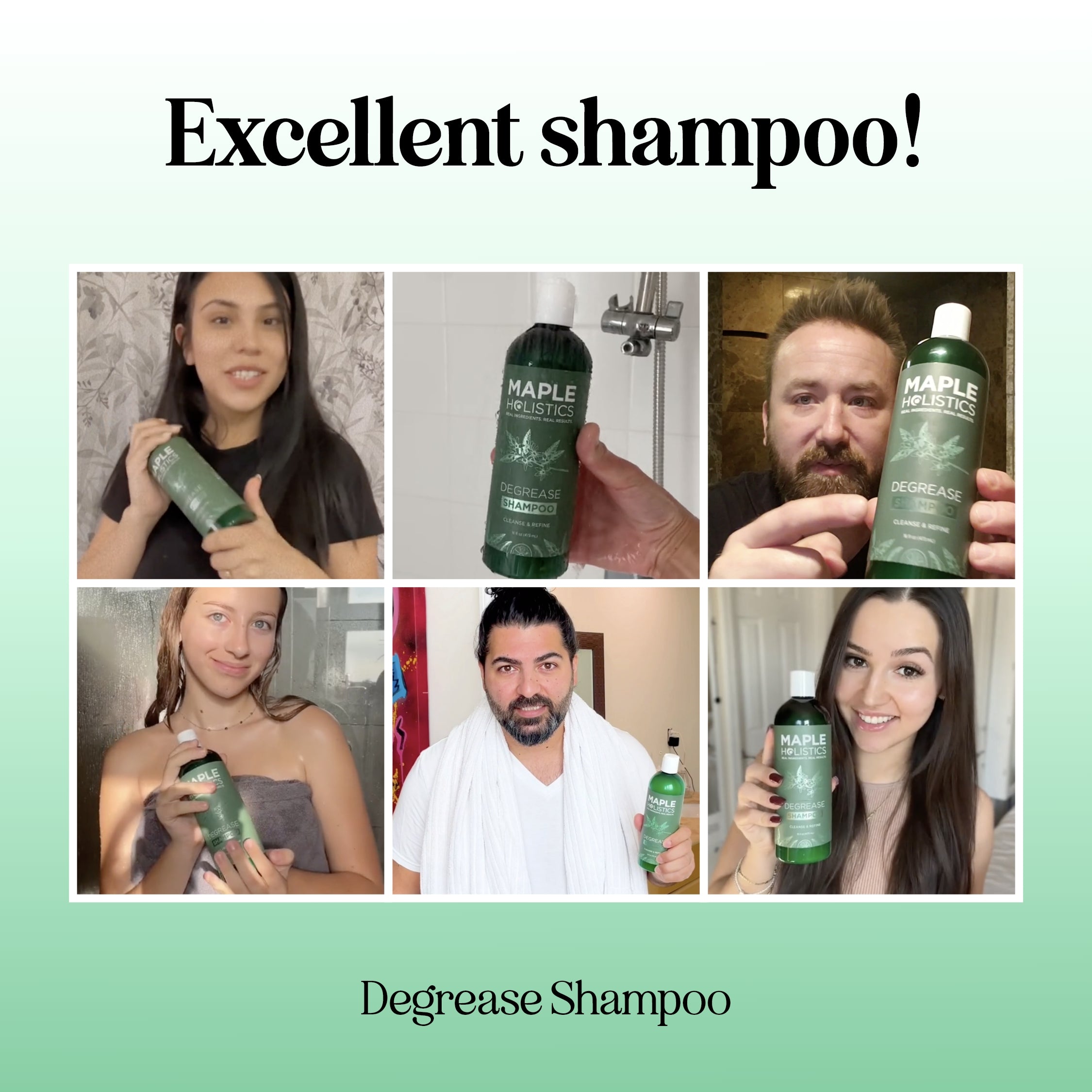 Best Degreasing Shampoo for Oily Hair - Deep Cleansing & Oil Control - Perfect for Daily Use & Post-Workout Hair Care