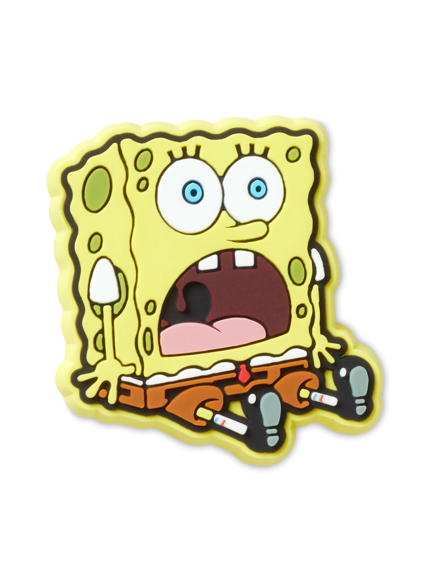 Crocs Jibbitz SpongeBob Shock Charms - Fun & Playful Shoe Decorations for Kids & Adults - Perfect for Casual Wear, Beach, and Poolside Fashion