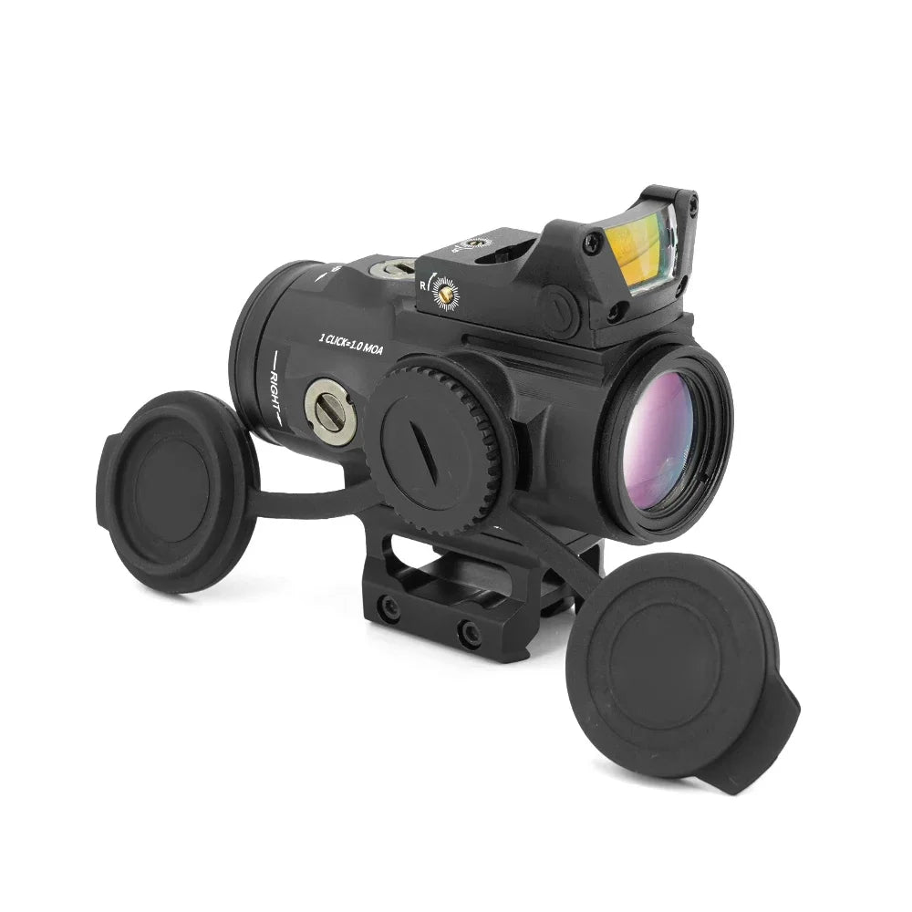 SPECPRECISION Red Dot Sight Tactical HD GEN II 5X Prism Scope for AR-15 Rifle with BDC4 Reticle | Fully Multi-Coated Lens | Perfect for Hunting, Tactical Shooting & Outdoor Adventures