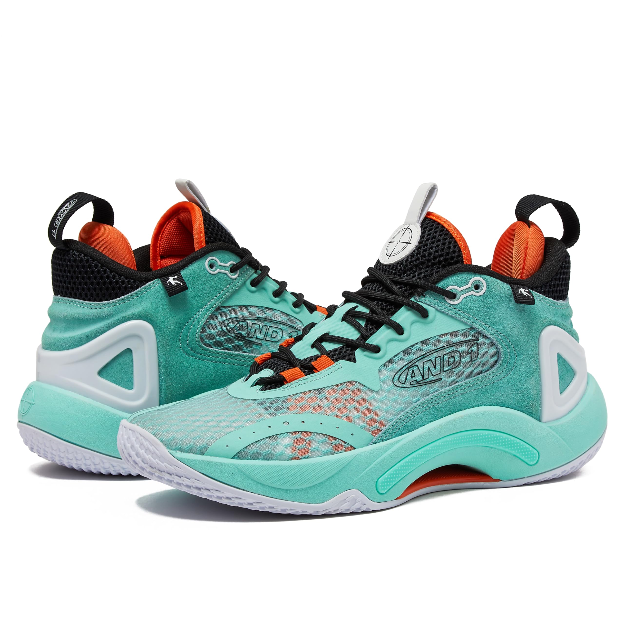 AND1 High Top Basketball Shoes for Men & Women - Size 6-16 | Performance Court Sneakers for Indoor/Outdoor Play, Training & Streetwear Style