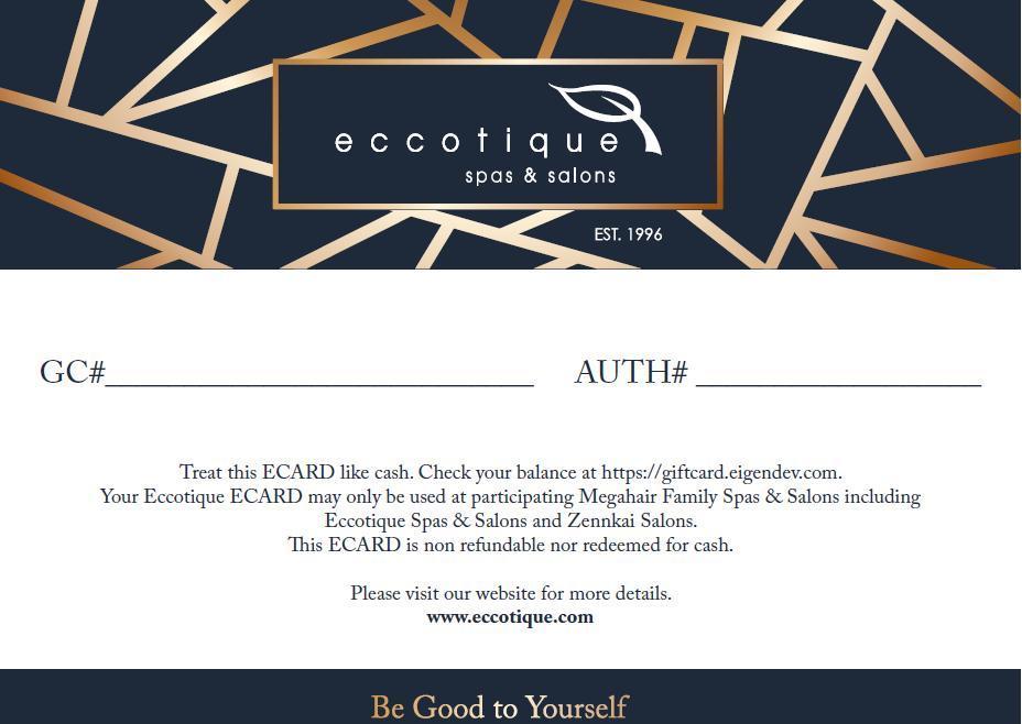 Eccotique Gift Card - Perfect for Birthdays, Holidays & Special Occasions | Online Shopping & Gifting Solution
