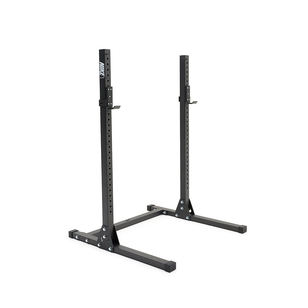 Nike Strength Squat Stand with Weight Plates & Barbell – Heavy Duty Home Gym Equipment for Strength Training & CrossFit Workouts