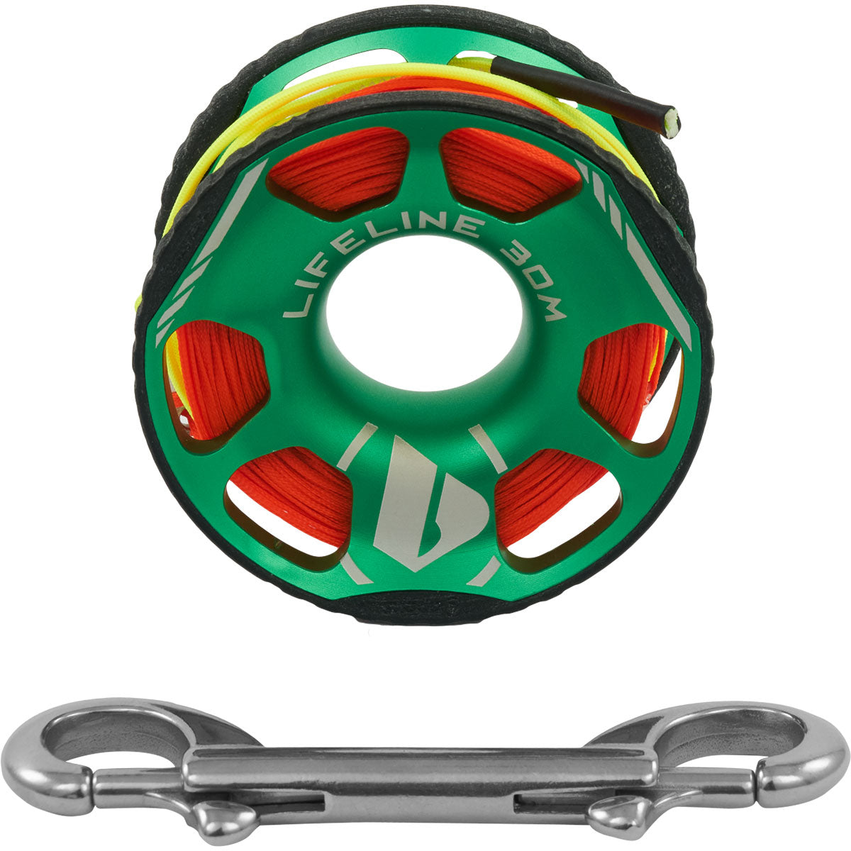Apeks Lifeline 30M Green Finger Spool - Diving Gear for Scuba, Snorkeling & Water Sports | Perfect for Underwater Exploration & Safety