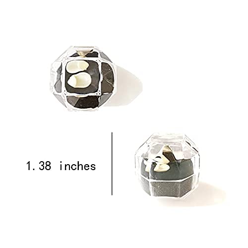 Vampire Teeth Fangs for Halloween Cosplay Costume - 4 Pairs with Adhesive - Perfect for Halloween Parties, Vampire Costumes & Themed Events
