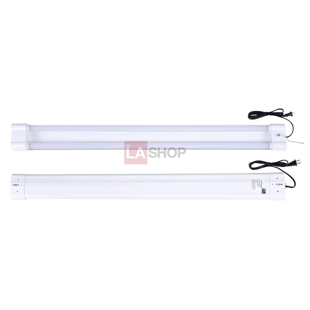 TheLAShop 1 Pack 40W 4000K 4Ft 2 Lamp Linkable LED Shop Light - Bright White Utility Lighting for Garages, Workshops & Basements