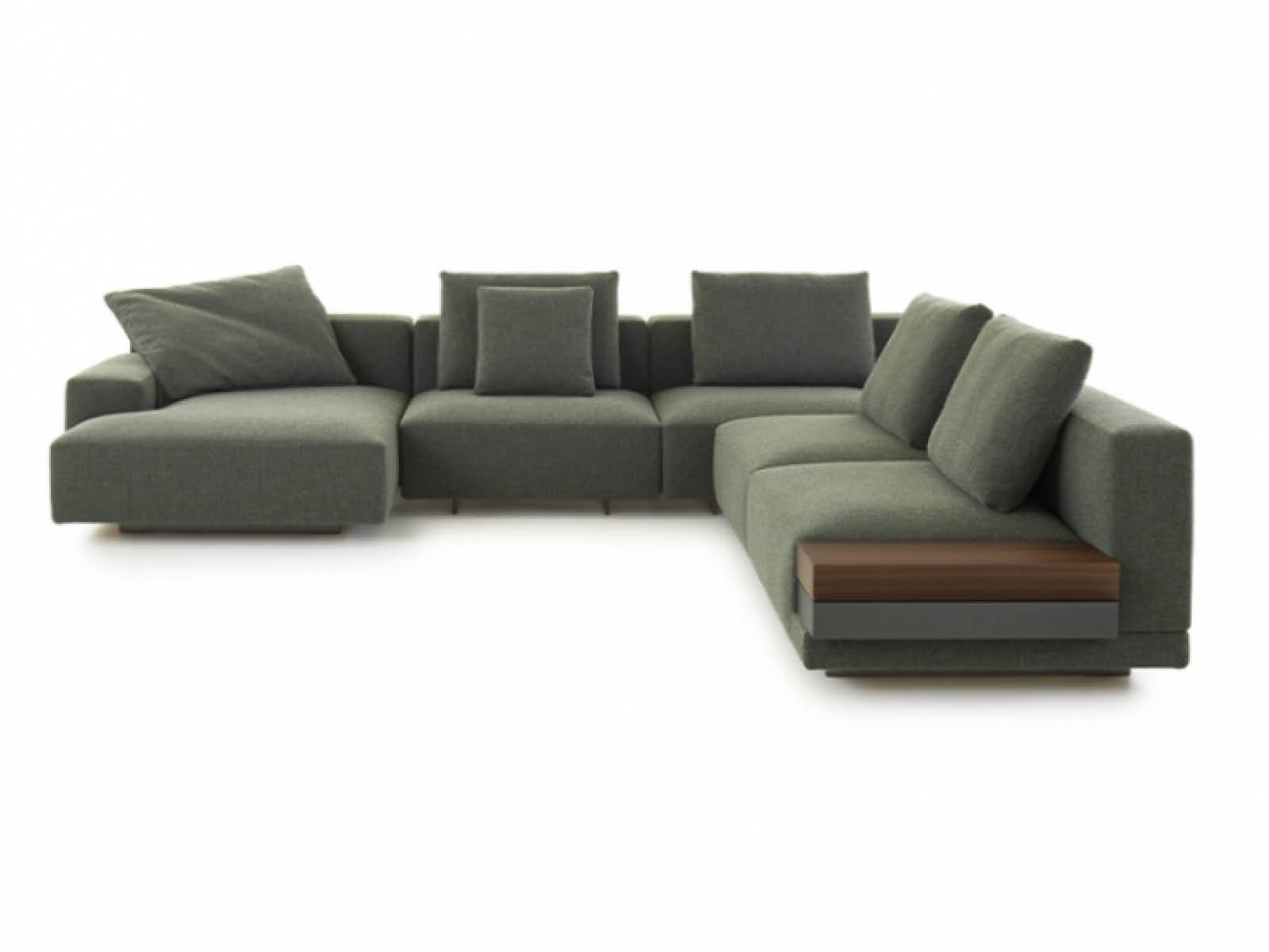Marteen Modular Sofa - Customizable Sectional Couch for Living Room, Home Theater & Office - Modern L-Shaped Sofa with Reversible Chaise & Washable Covers