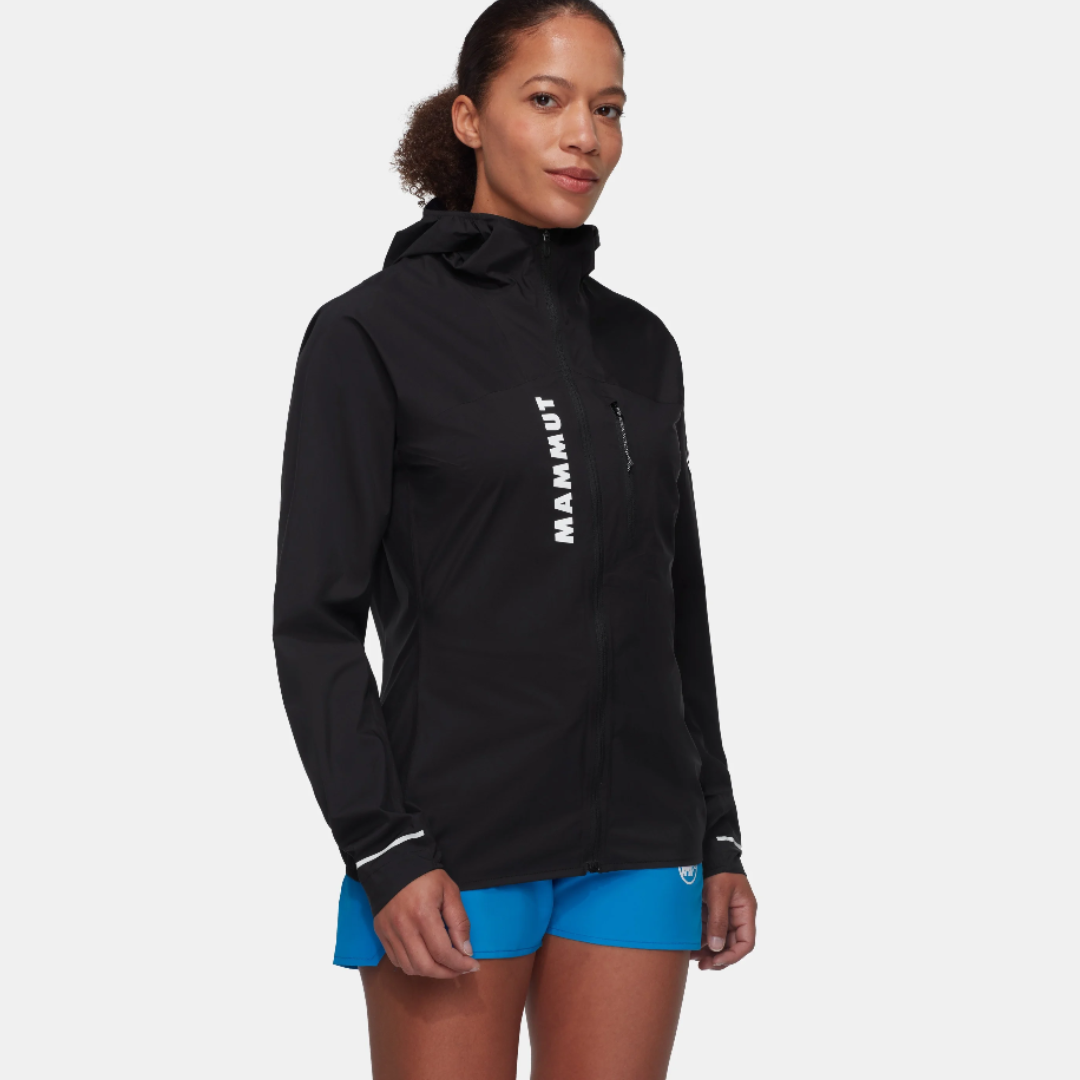 Mammut Women's Aenergy TR HS Hooded Jacket - Lightweight Waterproof Hiking & Climbing Shell for Outdoor Adventures