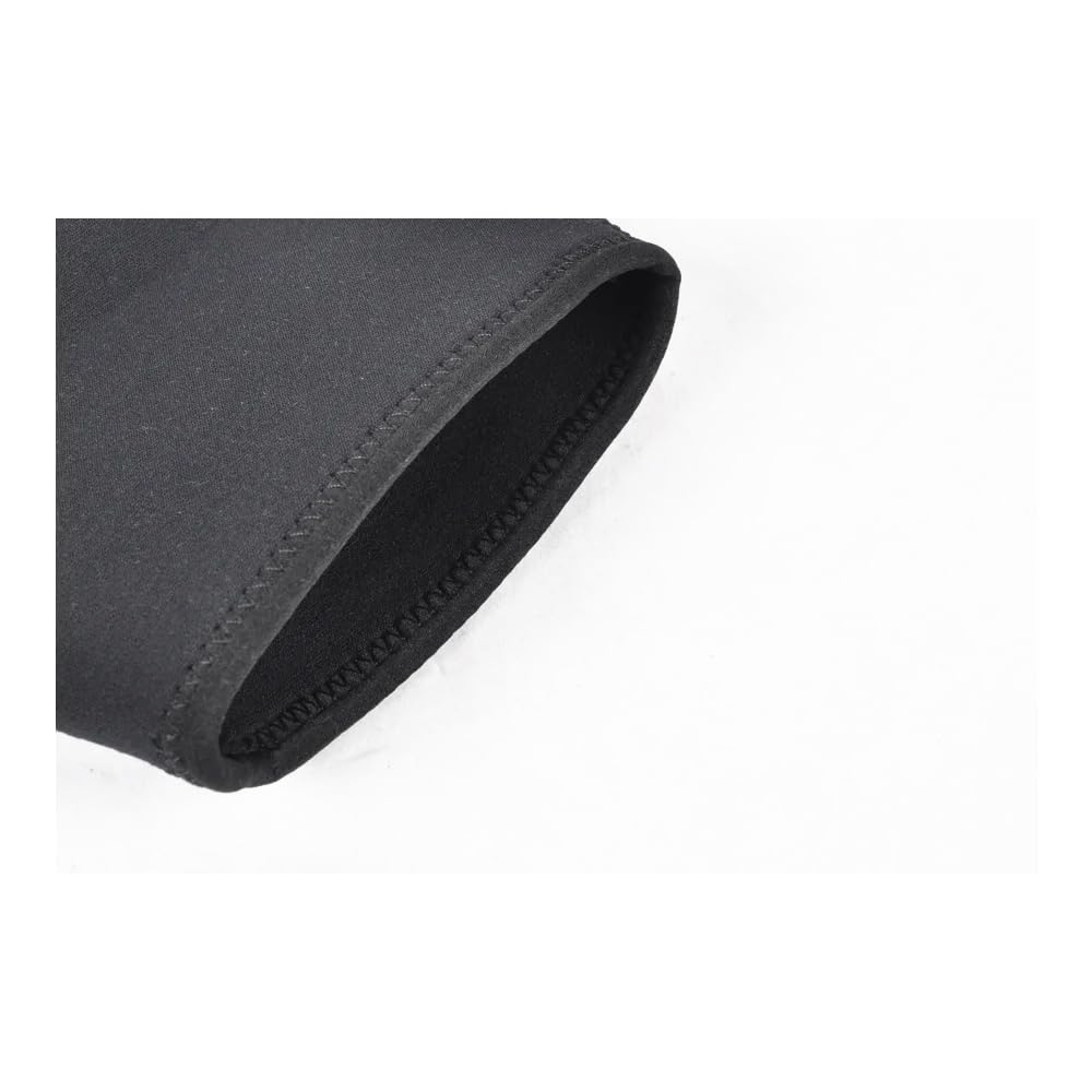 Elastic Leg Support Calf Protector & Shin Brace - Compression Guard Sleeve Wrap (Black) - Ideal for Running, Sports & Injury Recovery