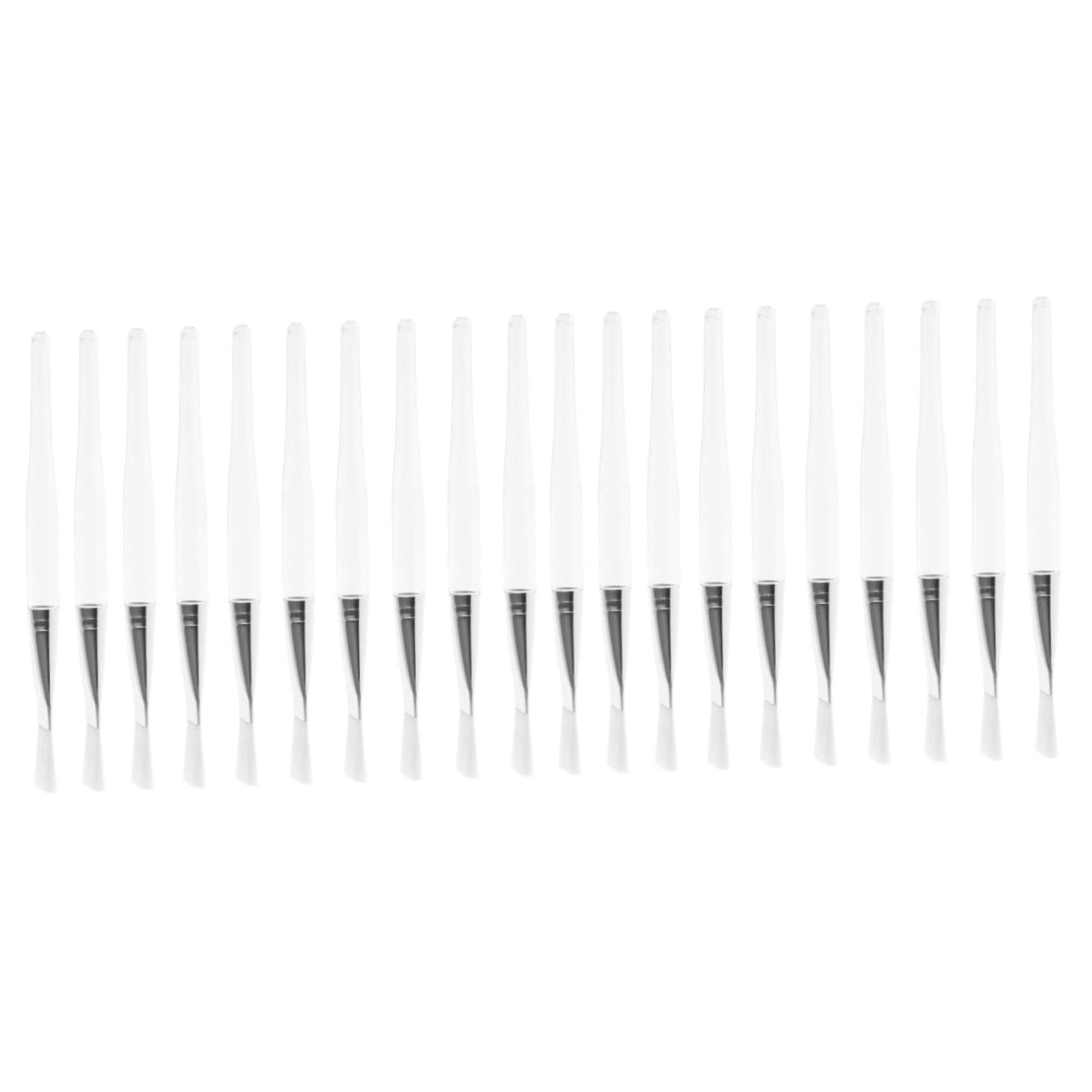 FRCOLOR 20 Pcs Professional Skincare Brush Set - Clay Tool, Makeup, Peel Applicator, Fan Brushes for Facial, Spa & Beauty Treatments - Perfect for At-Home Spa Days, Salon Use & DIY Skincare Routines