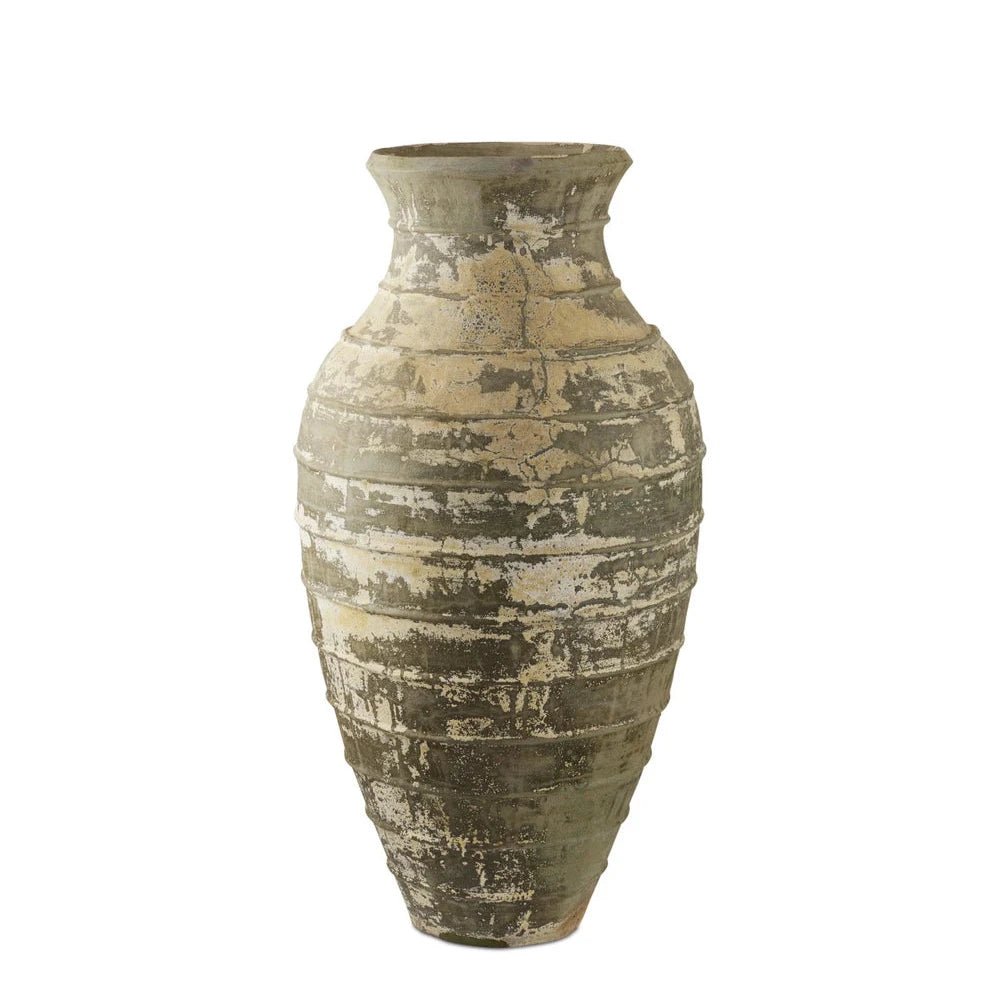61 Lipari Antique Outdoor Elegant Charm Urn - Vintage Garden Planter for Patio, Porch & Lawn Decor | Perfect for Flowers, Plants & Home Landscaping