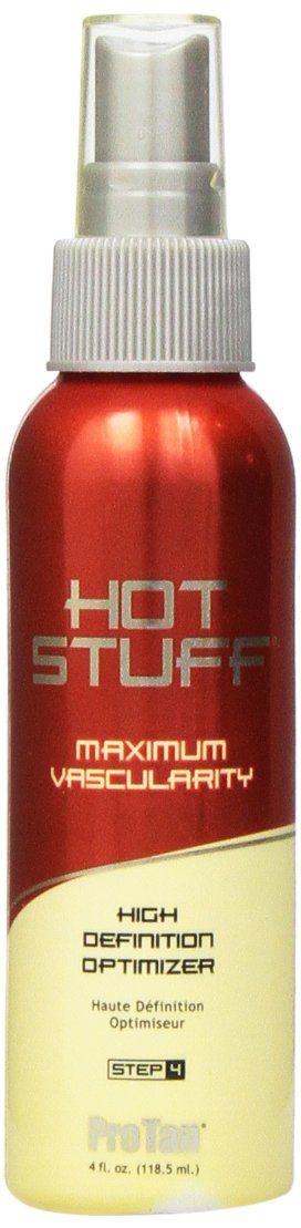 Pro Tan Hot Stuff Instant Vasodilator - 4 fl oz - Pre-Workout Muscle Enhancer for Bodybuilders & Athletes