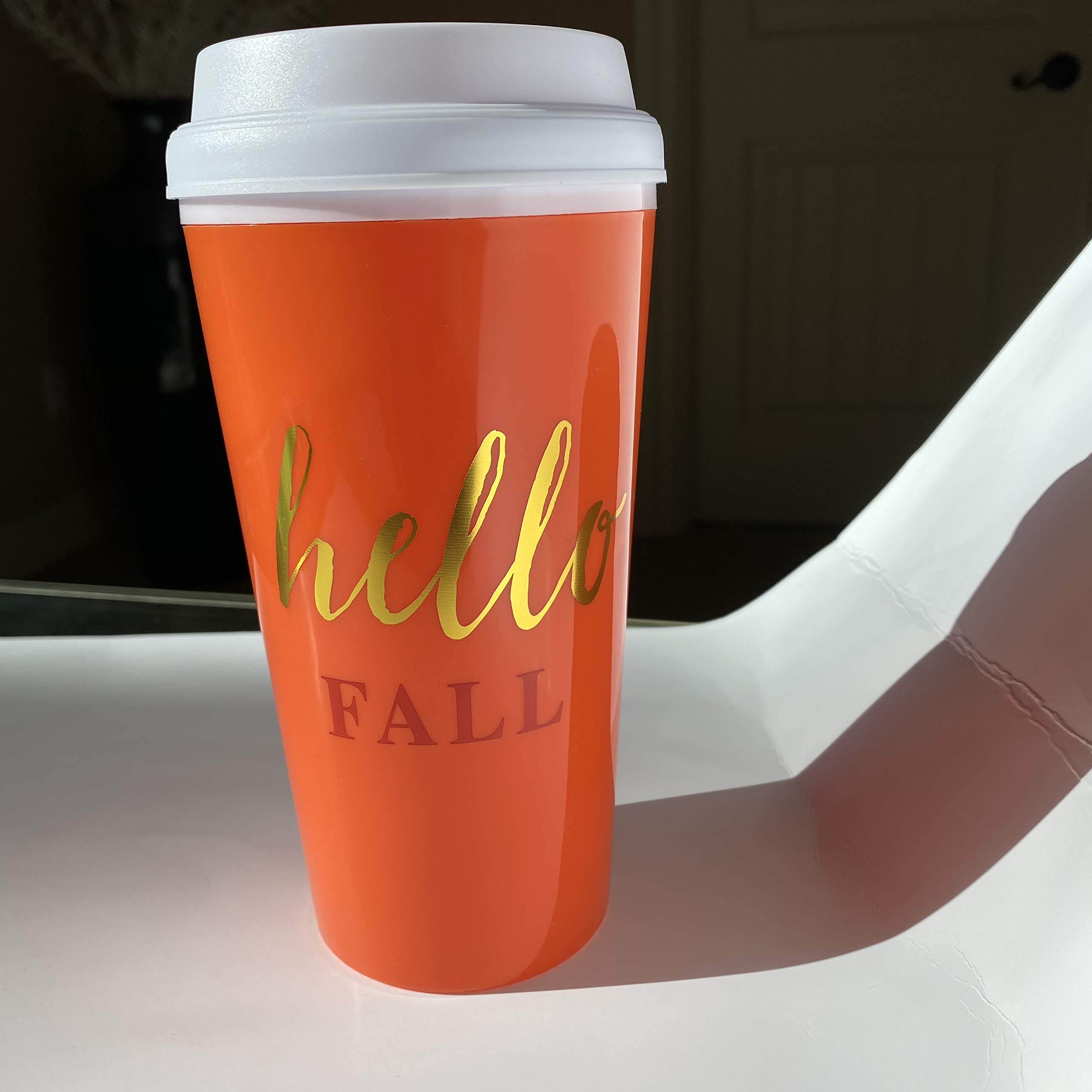 Pick of the Patch Travel Tumbler - Insulated Stainless Steel Fall Themed Cup for Coffee & Tea - Perfect for Pumpkin Patch Visits & Autumn Adventures