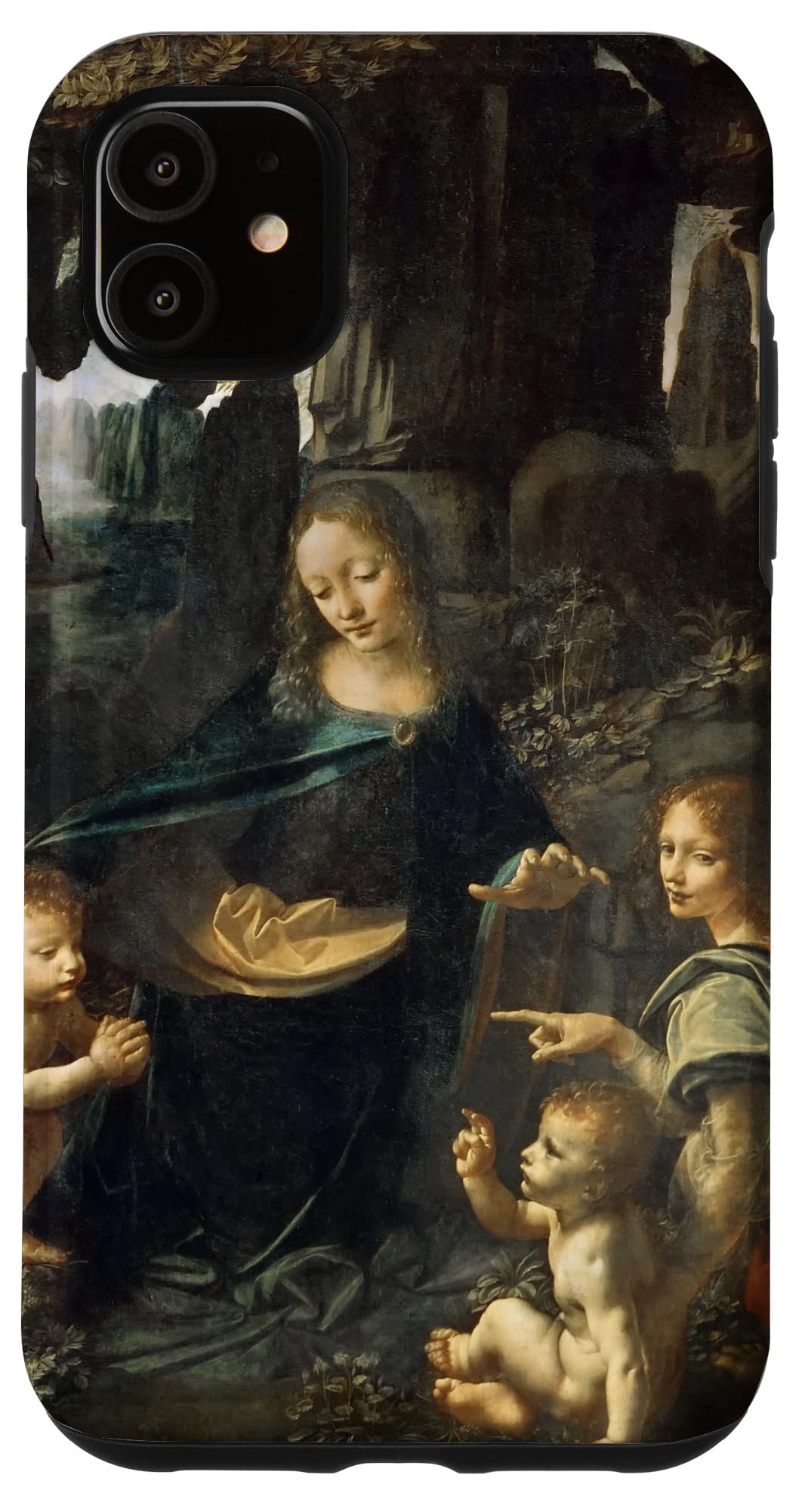 iPhone 11 Case with Virgin of the Rocks by Leonardo da Vinci - Premium Protective Phone Cover for Art Lovers - Perfect for Daily Use, Gifts & Art Enthusiasts
