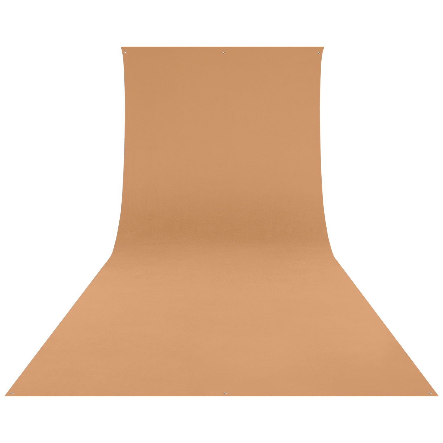Wrinkle Resistant Brown Sugar Photography Backdrop - 9' x 20' for Studio, Portrait, and Event Photography