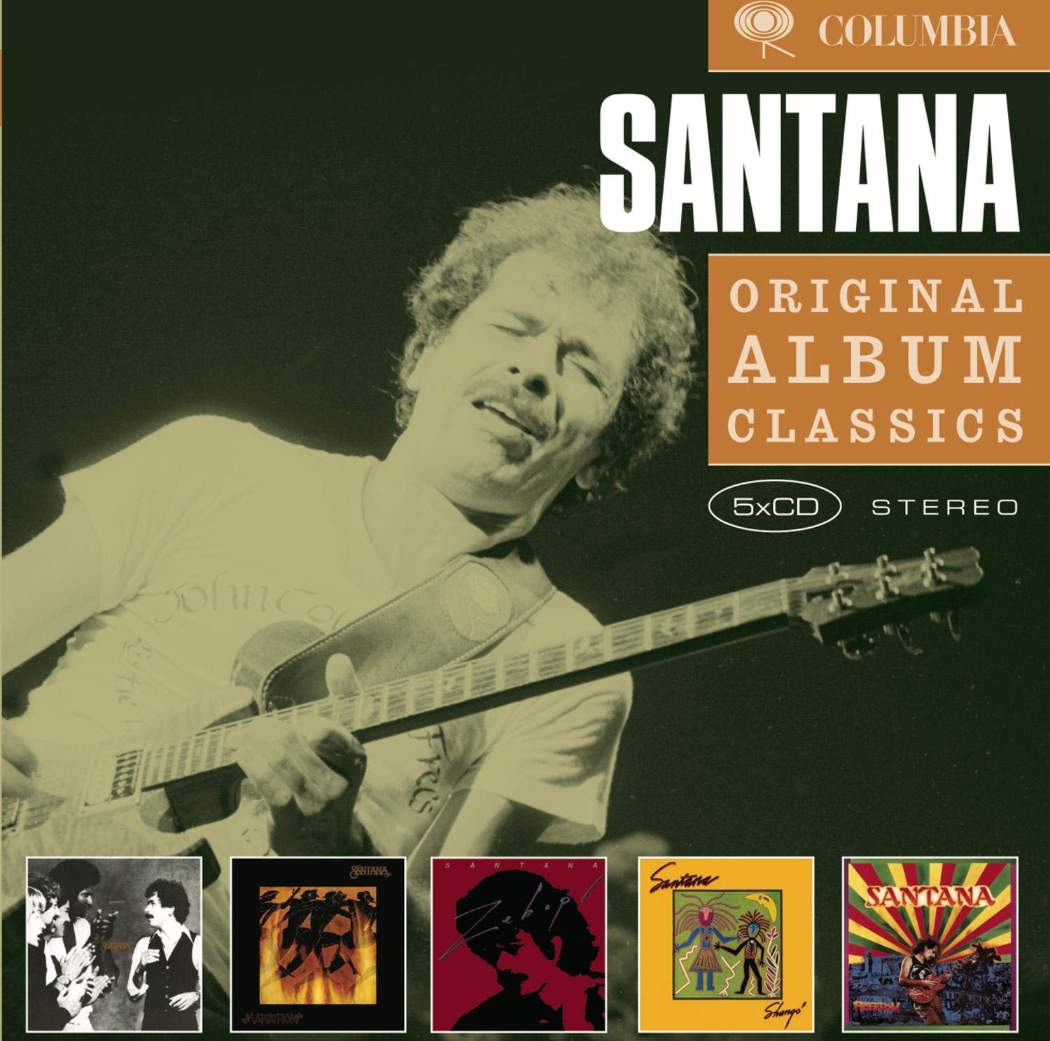 Original Album Classics Vol. 1 & 2 - Santana Greatest Hits CD Bundle | Classic Rock Music Collection for Home, Car & Party Playback