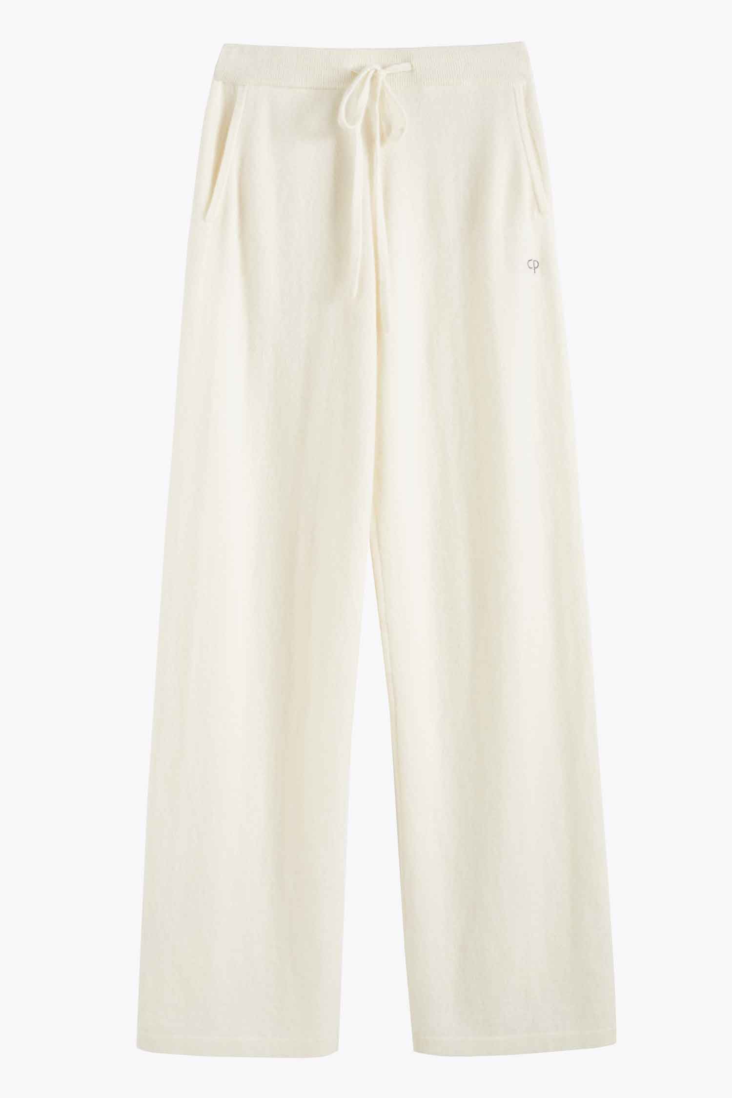 Luxury Pure Cashmere Wide Leg Pants for Women - Soft & Comfortable Winter Lounge Pants - Perfect for Home, Office & Travel