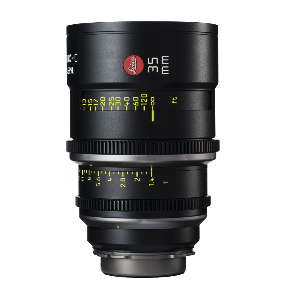 Leica Summilux C 35mm T1.4 PL Mount Cine Lens for Filmmaking - Feet Markings - Perfect for Cinema Cameras, Documentary & Low Light Shooting