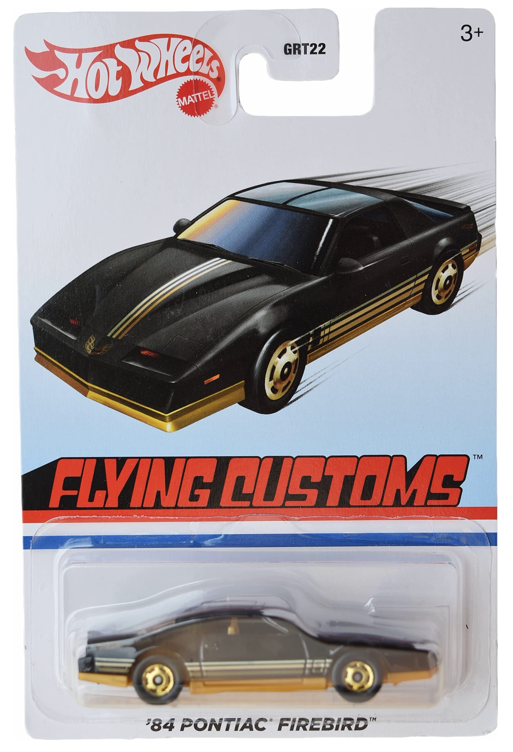 Hot Wheels '84 Pontiac Firebird Black Diecast Car - 1:64 Scale Collectible Toy for Kids & Adults - Perfect for Display, Racing & Gifts