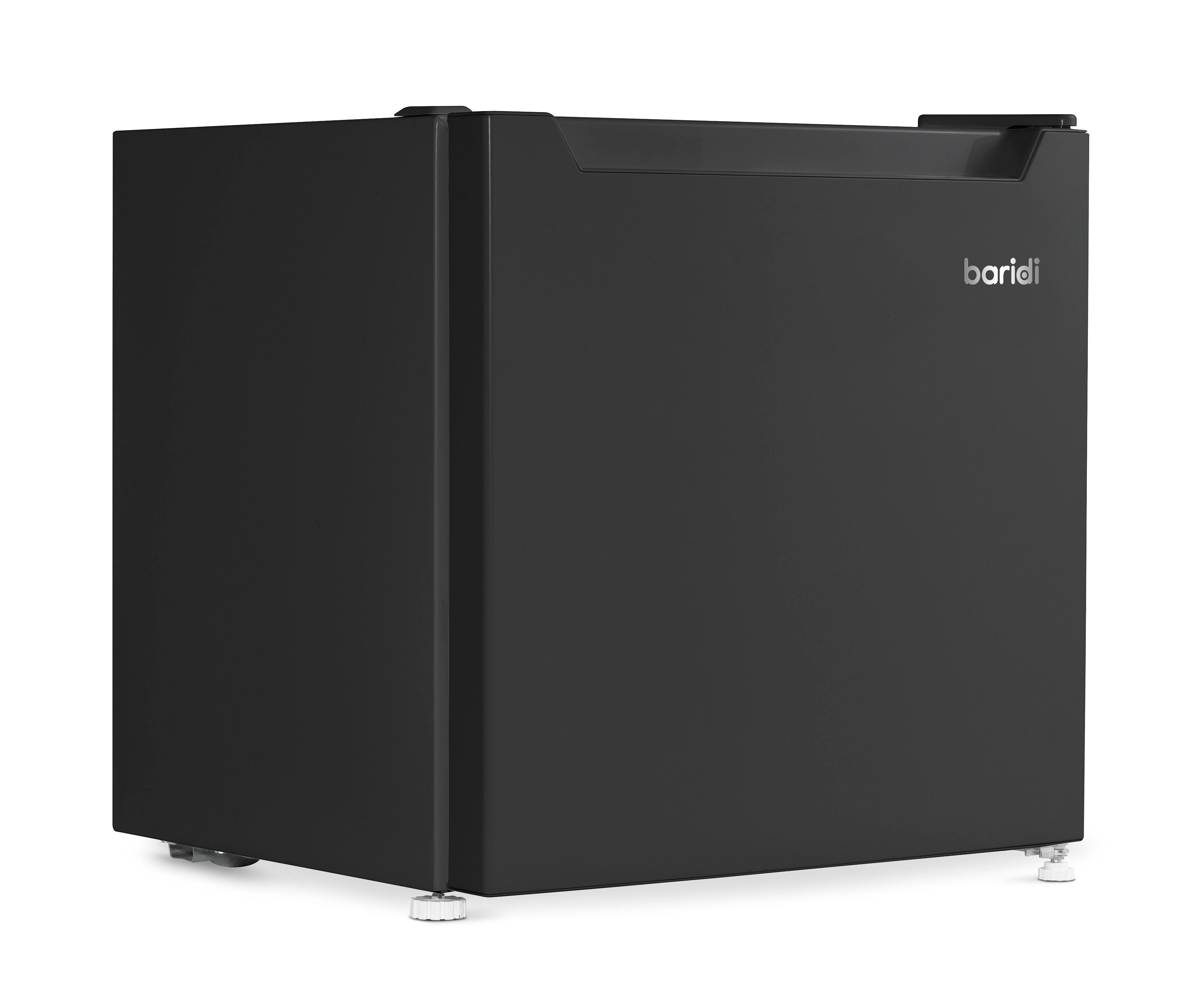 Baridi 46L Tabletop Mini Fridge with Ice Box - Adjustable Thermostat, Compact Refrigerator for Bedroom, Office, Dorm - Perfect for Drinks, Snacks & Skincare Storage (Model DH257)