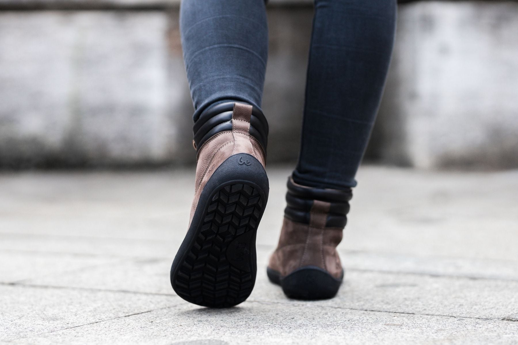Barefoot Boots for Women - Be Lenka Nevada Neo in Chocolate Brown | Comfortable Minimalist Shoes for Walking, Hiking & Everyday Wear