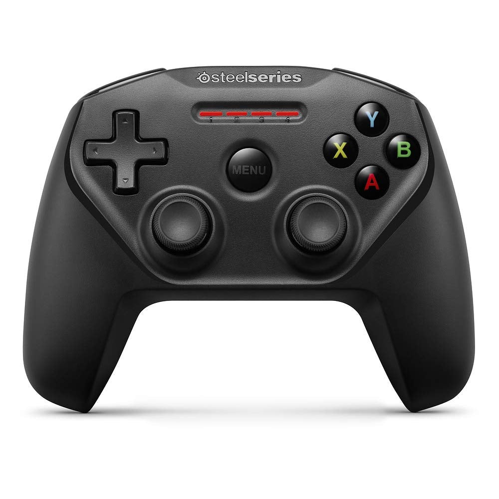 SteelSeries Nimbus Wireless Bluetooth Game Controller for iPhone, iPad, Android - Premium Mobile Gaming Joystick for Fortnite, Call of Duty, PUBG & More