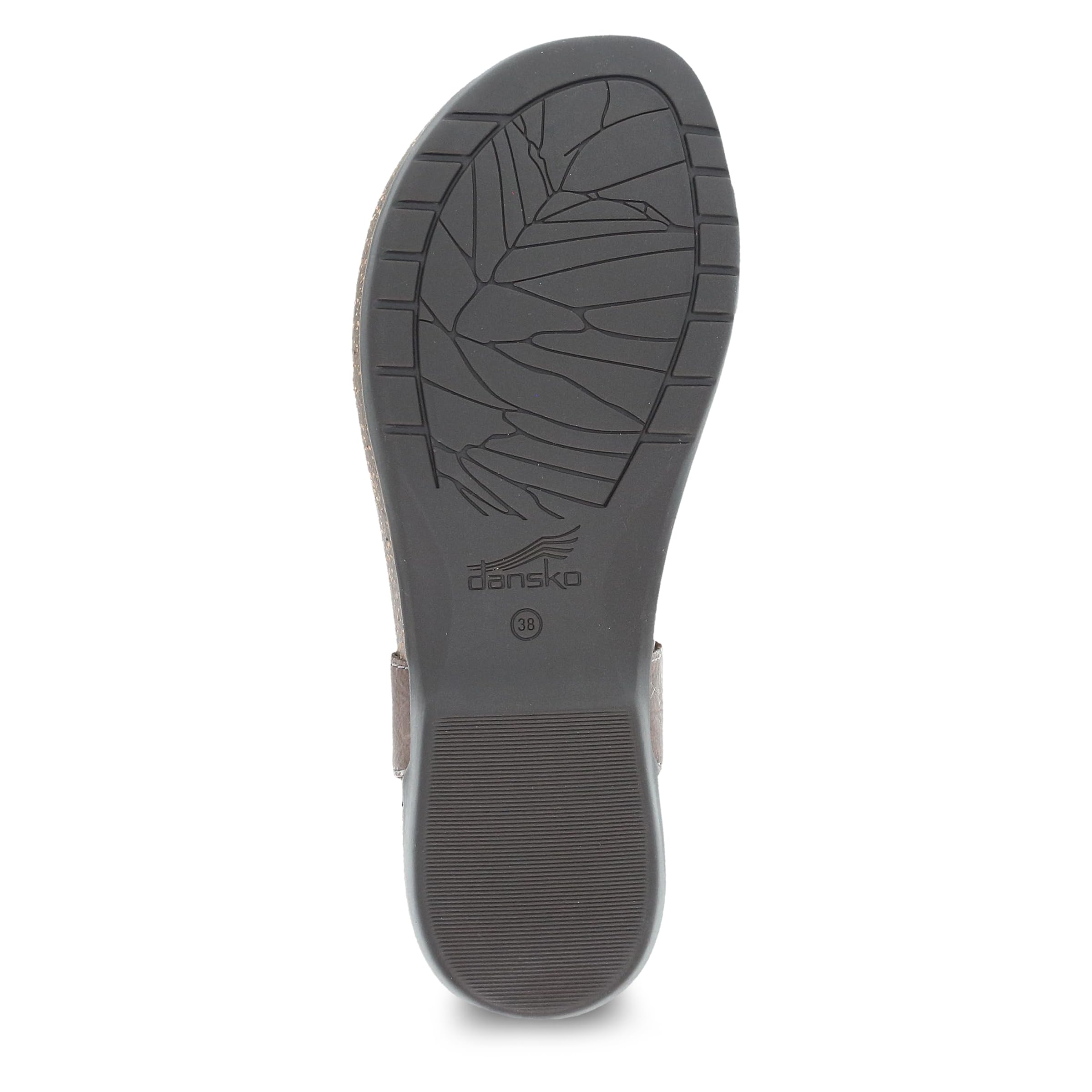 Dansko Reece Women's Sandals - Comfortable Memory Foam & Cork Footbed with Arch Support - Lightweight Durable Rubber Outsole - Adjustable Hook & Loop Strap - Perfect for Walking, Travel & Casual Outfits