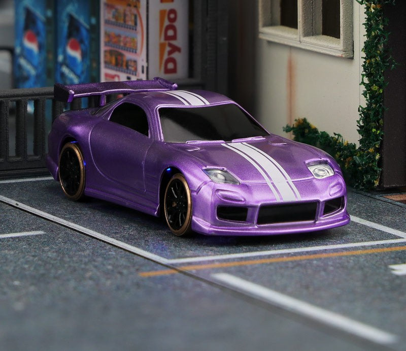 Turbo Racing C61 C62 C63 C64 RC Drift Car 1:76 Scale Mini Remote Control Vehicle with Built-in Gyroscope - Perfect for Indoor Racing, Drift Competitions & Collectors