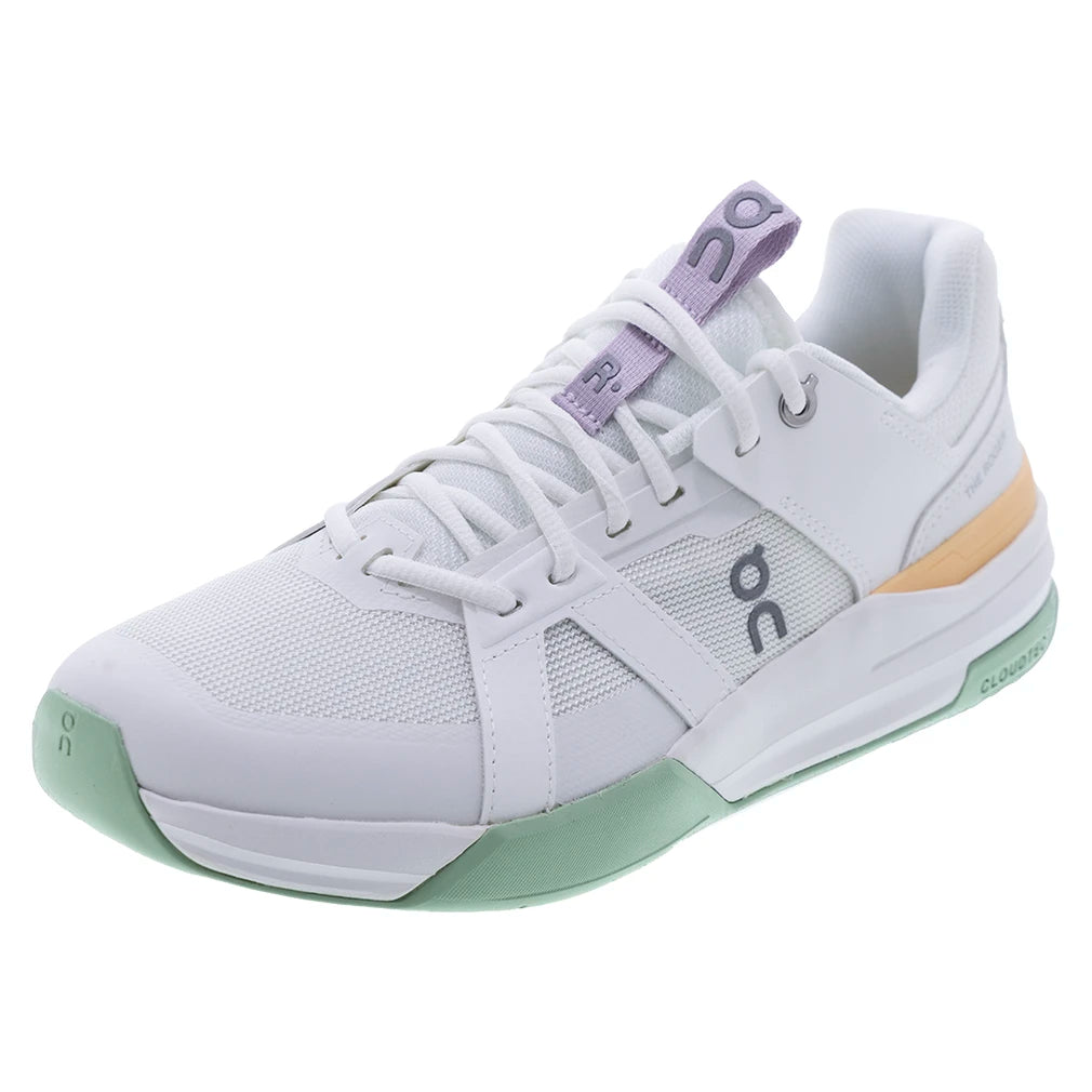 **Roger Federer Pro Tennis Shoes for Women - White & Mineral - Lightweight & Breathable for Court Performance & Casual Wear**