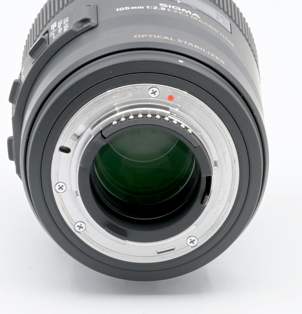 Used Sigma 105mm f/2.8 EX DG Macro OS Lens for Nikon F Mount - Perfect for Portrait, Product & Close-Up Photography
