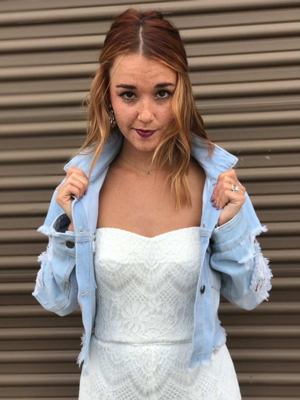 Theia Skyler Elegant Bridal Jumpsuit - White Lace Wedding Romper for Bride, Perfect for Beach Weddings, Elopements & Romantic Photoshoots