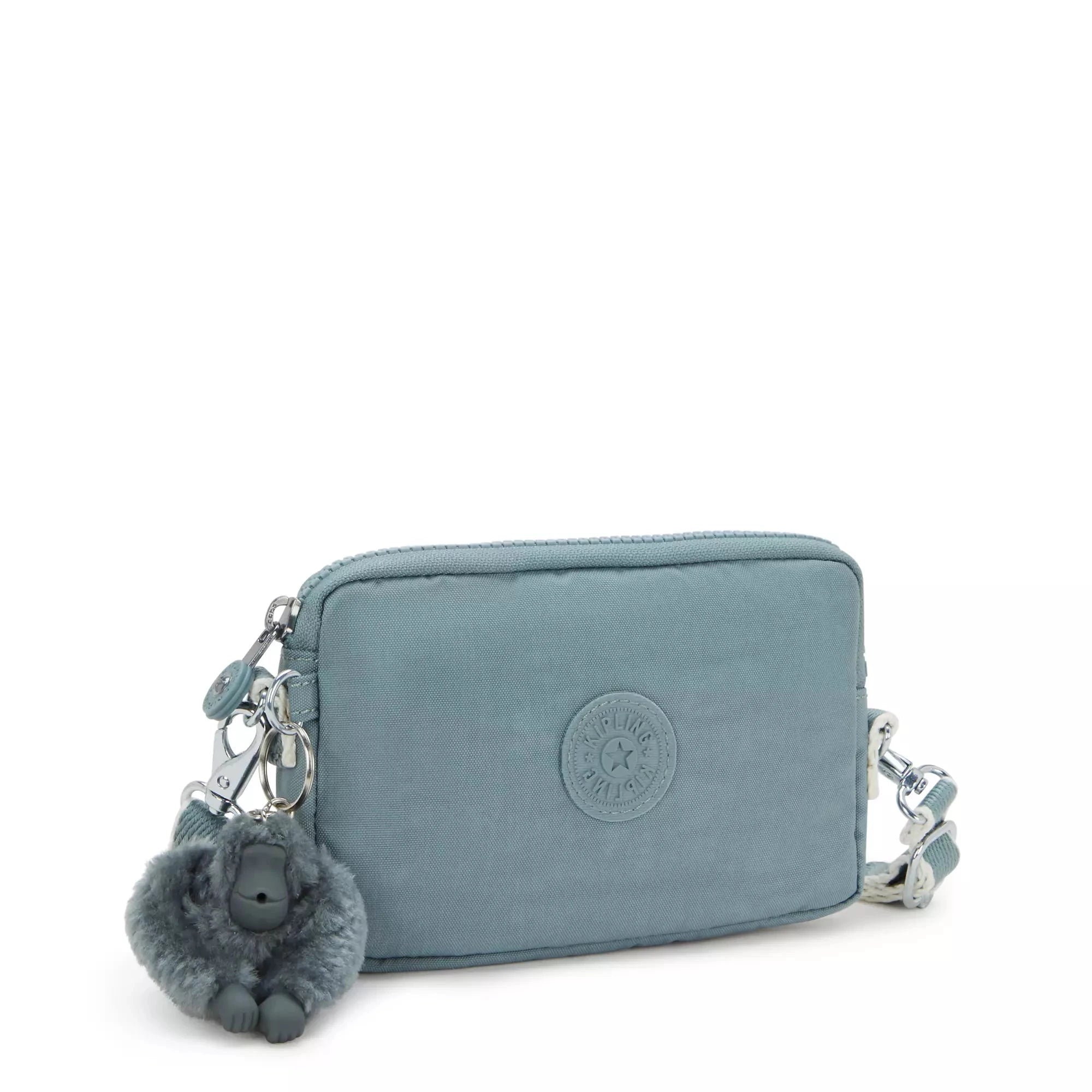 Kipling Limmo Crossbody Bag - Lightweight & Stylish Shoulder Purse for Women, Relaxed Grey - Perfect for Travel, Work & Everyday Use