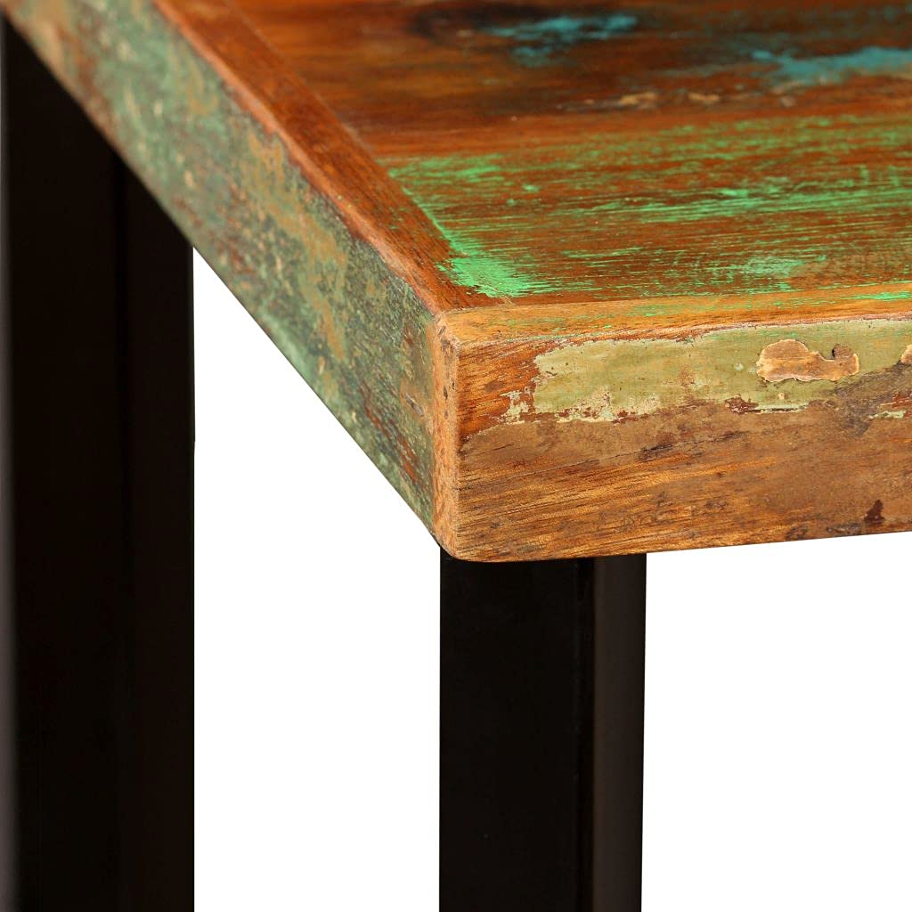 Solid Reclaimed Wood Bar Table 23.6
