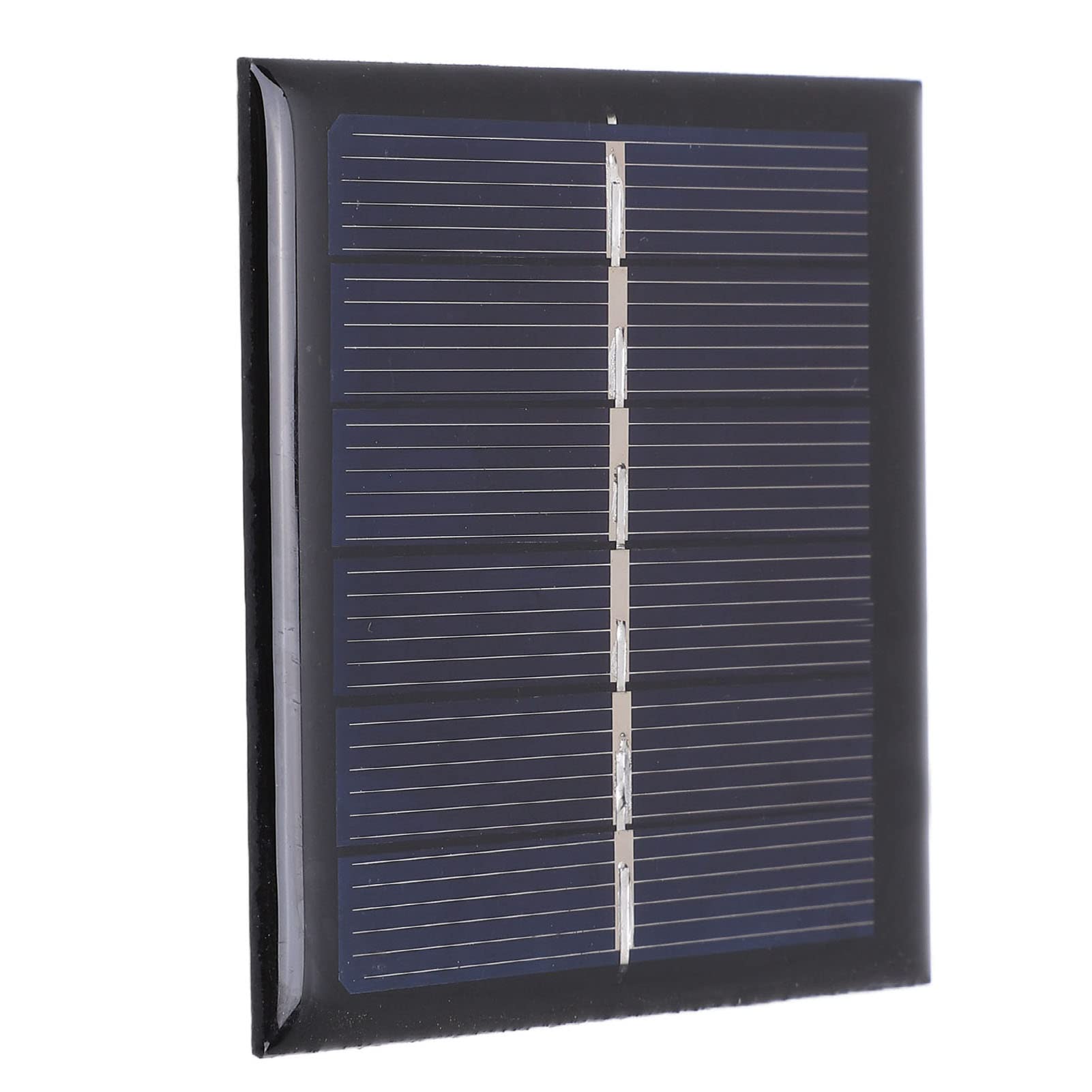 HERCHR 0.6W 3V Mini Solar Panel - High Efficiency Polysilicon Solar Cell for DIY Charging System | Perfect for Outdoor, Camping, RV & Emergency Power Supply