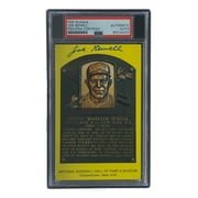 Joe Sewell Autographed 4x6 Cleveland Hall of Fame Plaque Card - PSA/DNA Certified #85026253 - Perfect for Baseball Memorabilia Collections & Sports Fan Gifts