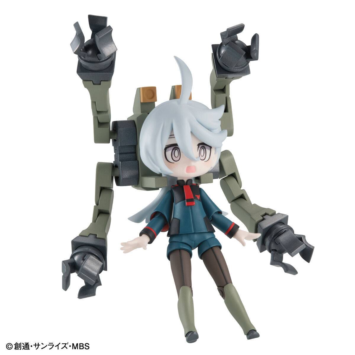 Bandai Shokugan Charamobi Mechagurumi Gundam The Witch From Mercury Miorine Rembran Action Figure - Collectible Anime Model Kit for Gundam Fans & Display Decor