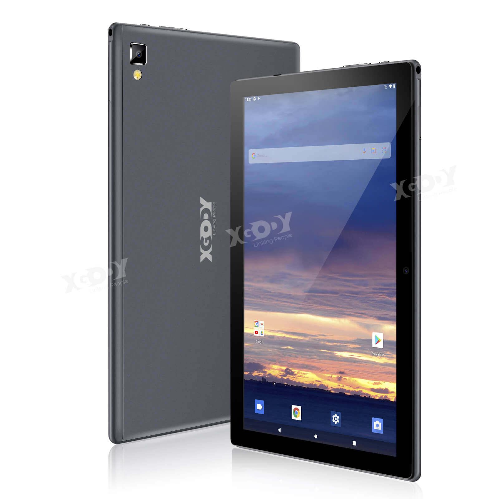 XGODY TAB10 10 Inch Android Tablet with Octa Core Processor, 8MP Camera, WiFi - Perfect for Work, Study, and Entertainment