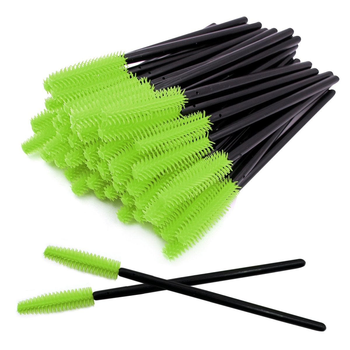 Professional Silicone Eyelash Brush - Mascara Applicator Wand for Voluminous Lashes | Perfect for Makeup Artists & Home Use
