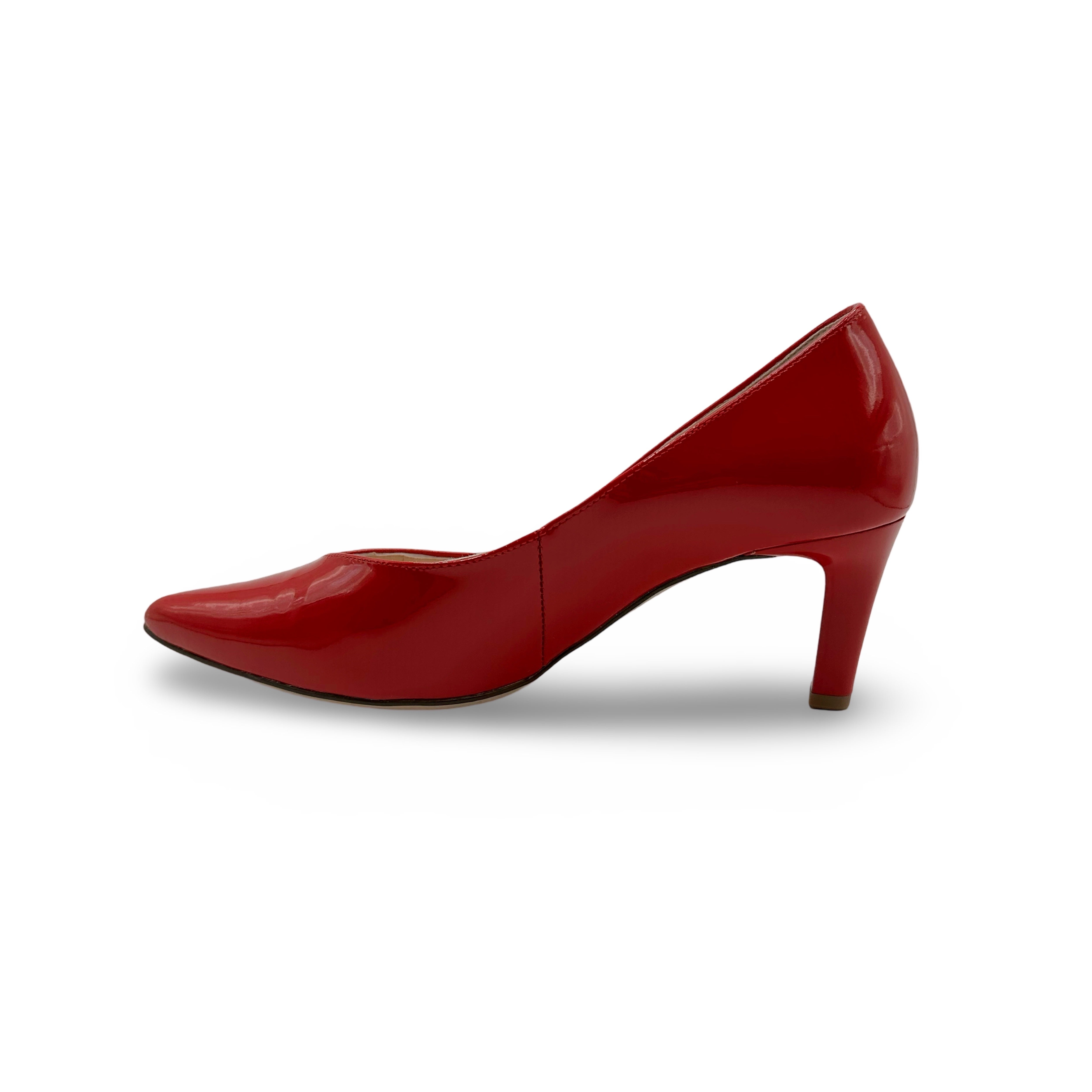 Red High Heel Pumps for Women - Elegant Pointed Toe Stiletto Heels for Party, Wedding & Evening Wear - 176704