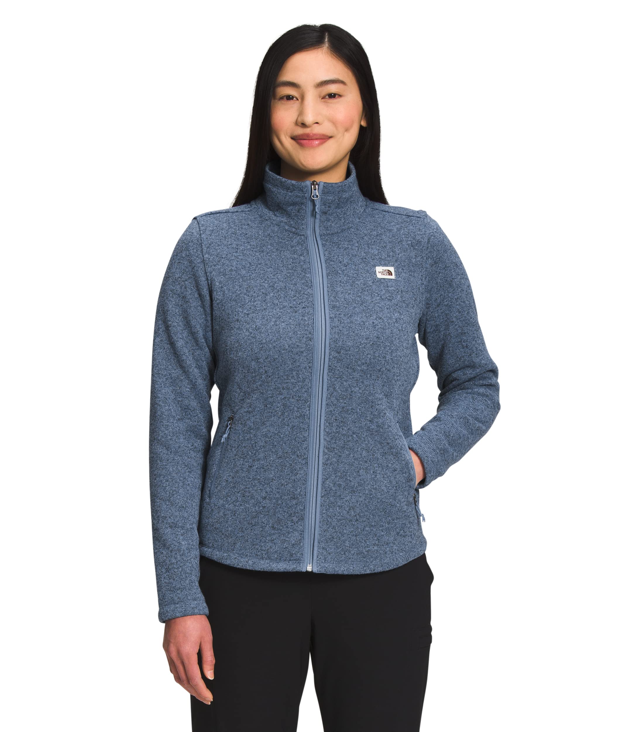 The North Face Women's Crescent Full Zip Fleece Jacket - Soft & Warm Pullover for Outdoor Hiking, Camping & Casual Wear