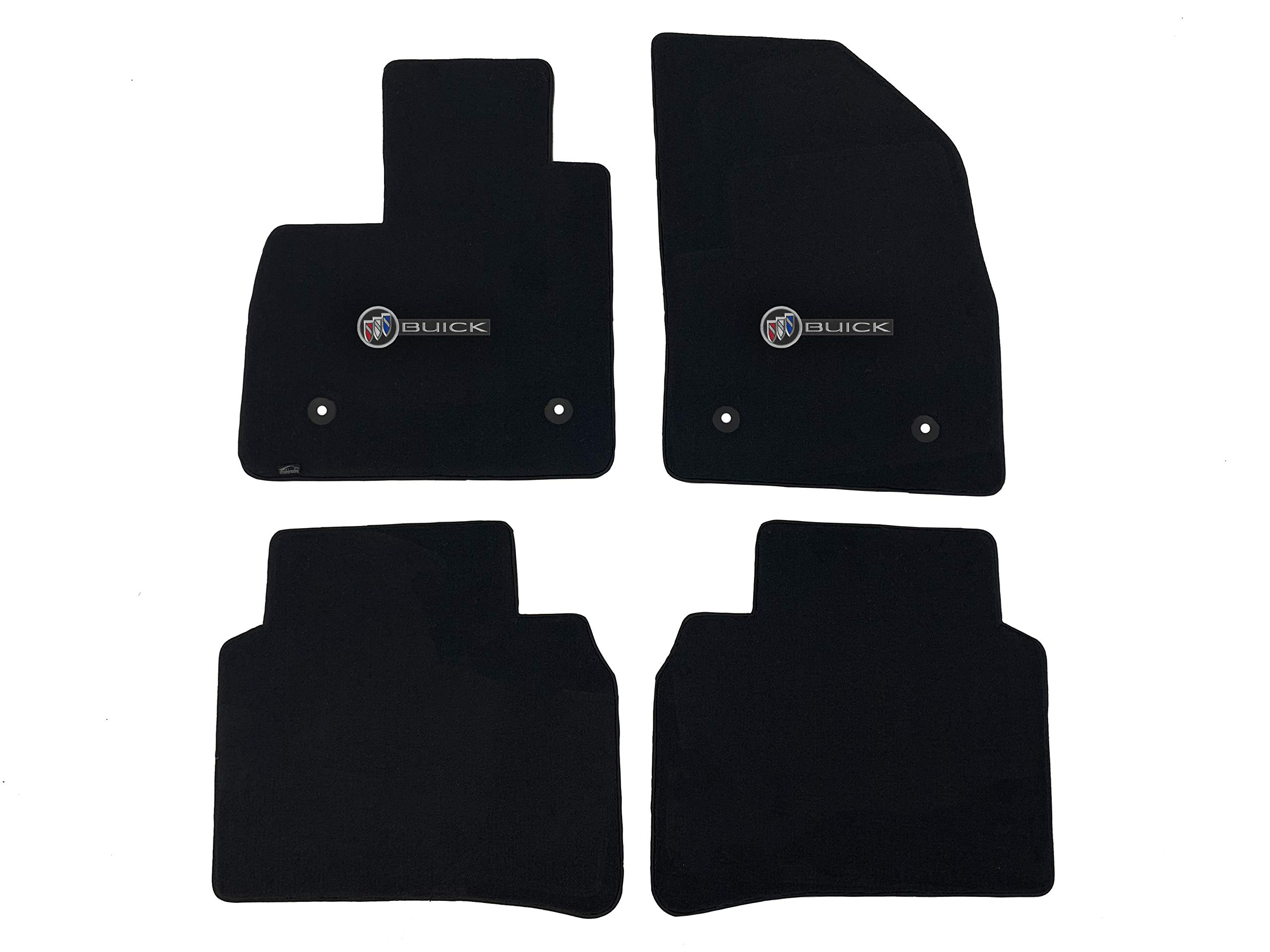 Premium Custom-Fit Carpeted Floor Mats for Buick Envision 2021-2023 - Luxury Car Floor Liners (4-Piece Set, Charcoal) | All-Weather Protection & Enhanced Interior Style for Daily Commutes & Road Trips