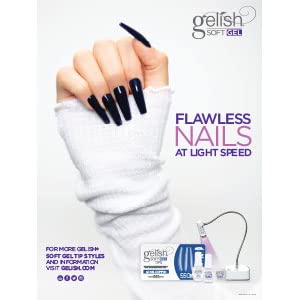 Gelish Soft Gel Nail Polish Bundles - Soak Off Gel Manicure Kit for Salon & Home Use - Perfect for DIY Nails, Professional Nail Artists & Gift Giving