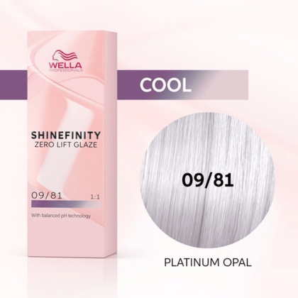 Wella Professionals Shinefinity Zero Lift Glaze - Semi-Permanent Hair Color Treatment for Shiny, Damage-Free Hair | Perfect for Salon & At-Home Hair Coloring