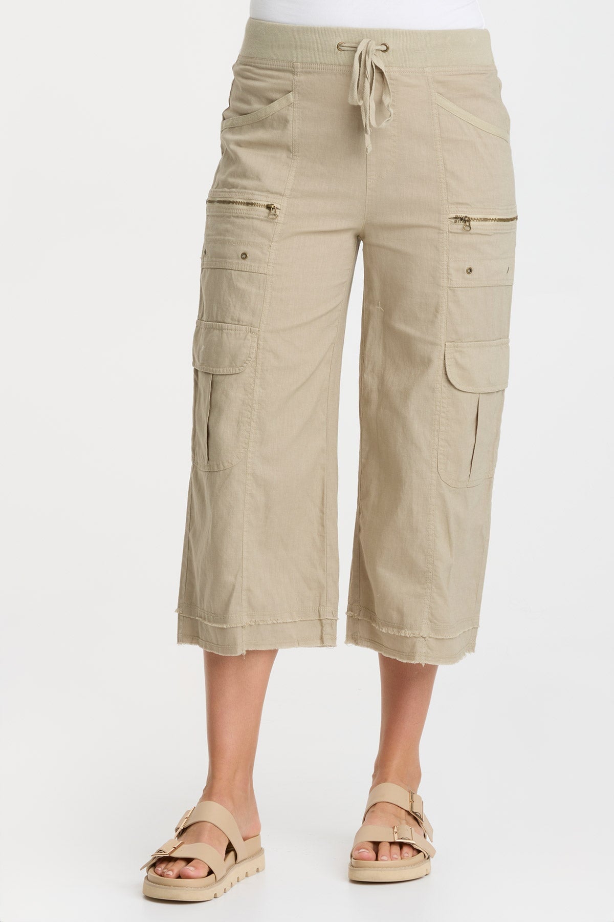 Premium Linen Gaucho Pants for Women - Comfortable & Stylish Summer Wide Leg Trousers - Perfect for Beach, Vacation & Boho Fashion Outfits