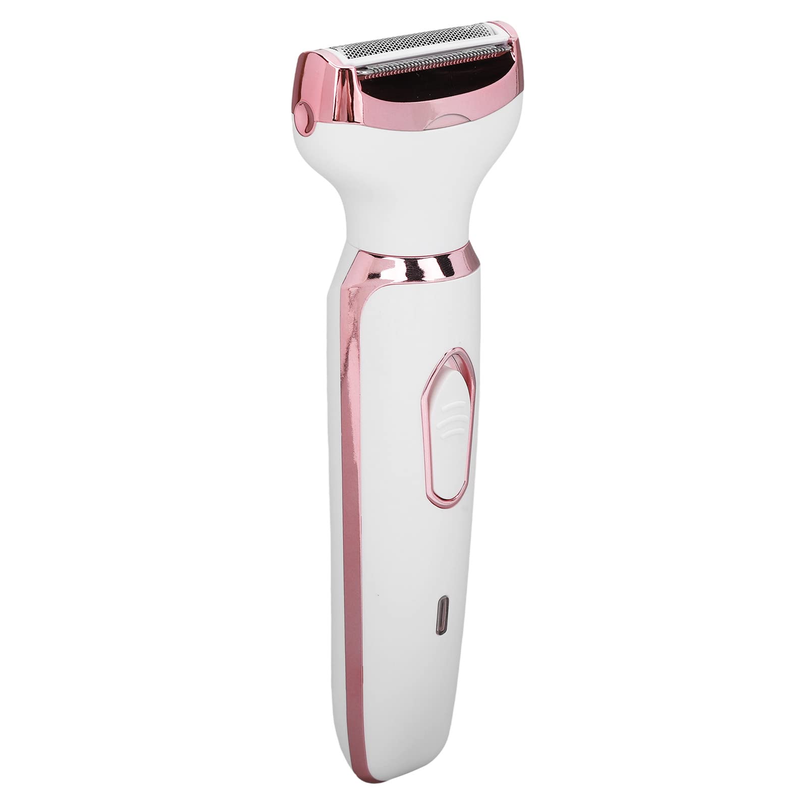 Electric Lady Shaver for Women - 4-in-1 Painless Bikini Trimmer, Eyebrow & Facial Hair Remover, Wet/Dry Portable Razor | Smooth Shaving for Face, Legs, Bikini & Eyebrows at Home or Travel