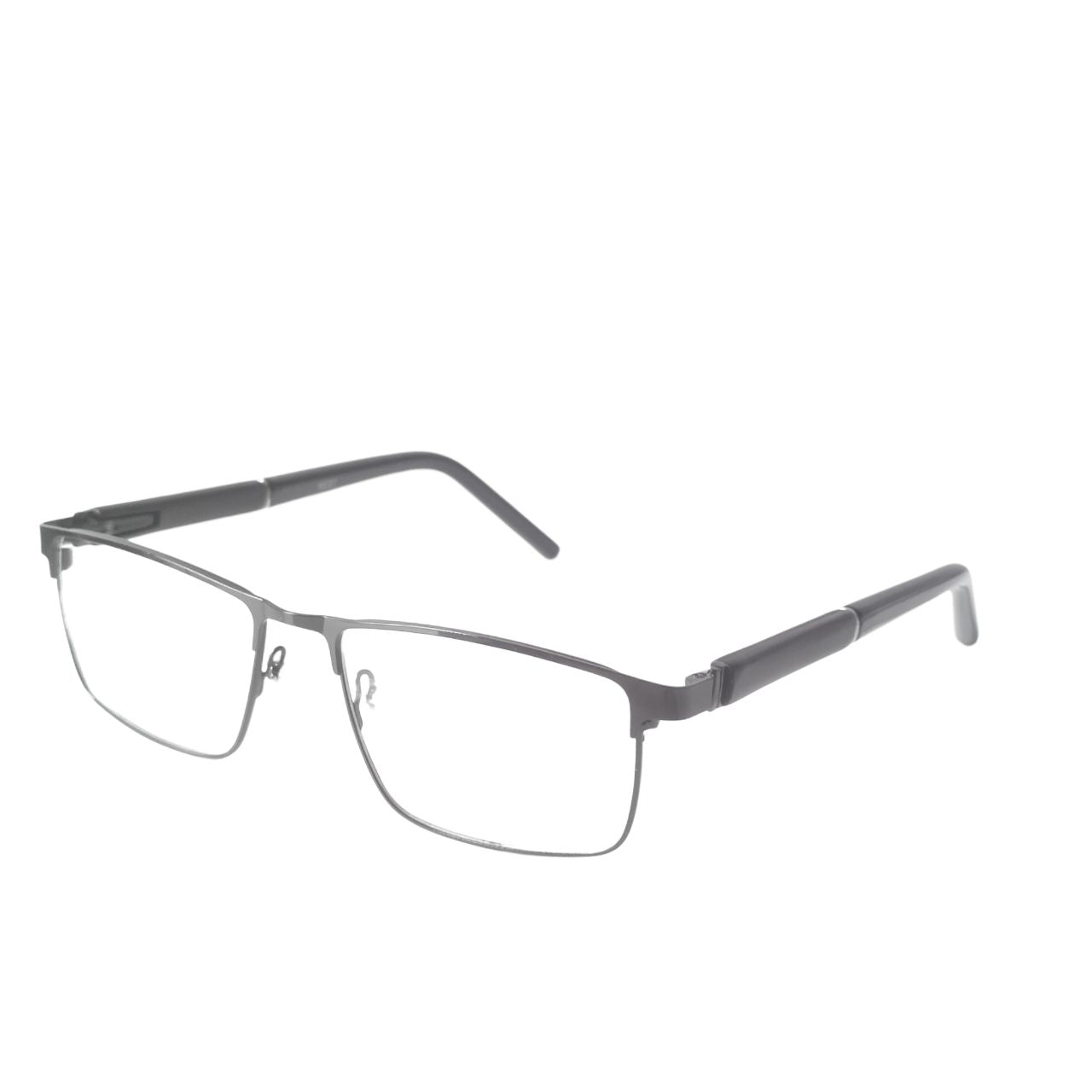 Premium Luxury Rectangle Black Full Frame Glasses - Stylish Eyewear for Work, Reading & Fashion | Trendy Unisex Optical Frames for Men & Women